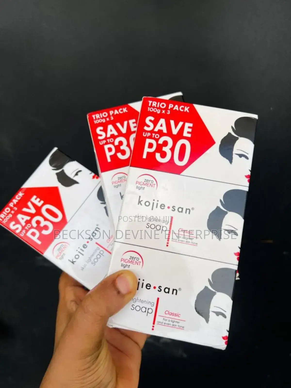 Kojie. San Skin Lighting Soap 3 in 1