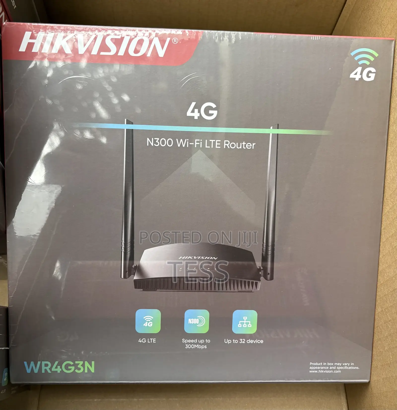 Hikvision Universal Sim Router 4g Lte 300mbps Wr4g3n