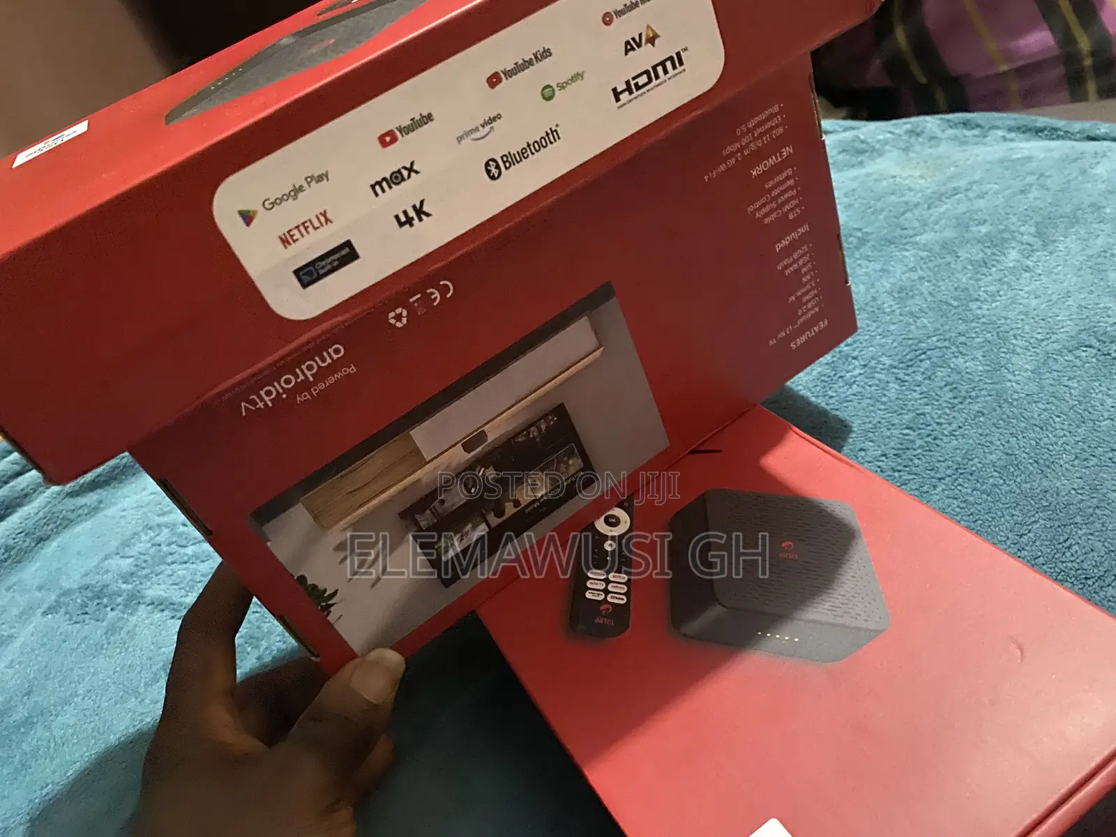 4g Universal Turbonet Router With Smart Android Tv Box 2in1