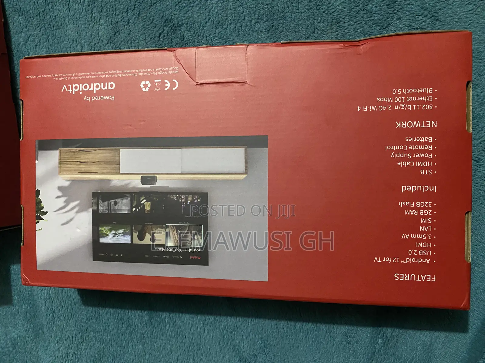 4g Universal Turbonet Router With Smart Android Tv Box 2in1