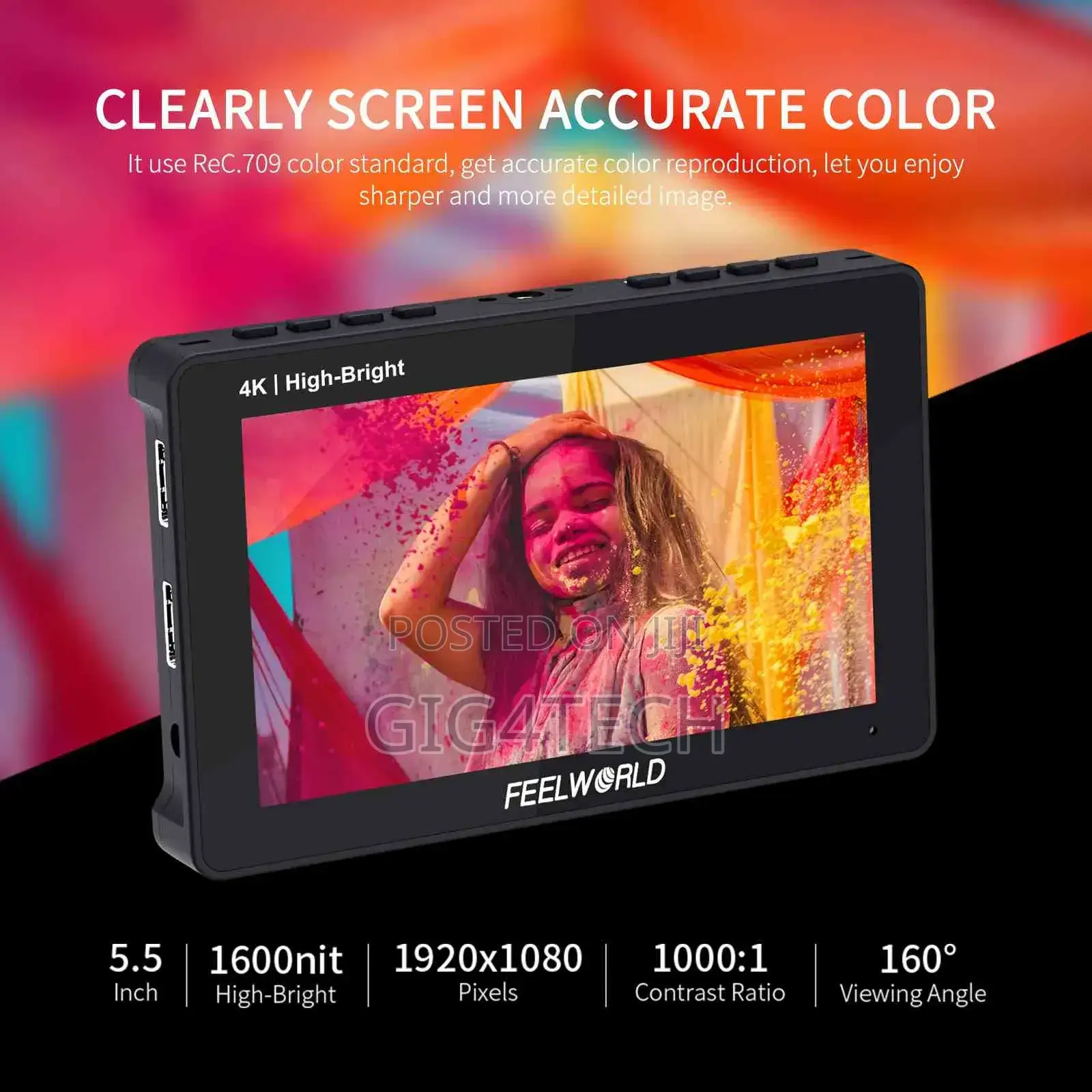Feelworld F5 Prox 5.5 Inch 1600nit Camera Monitor