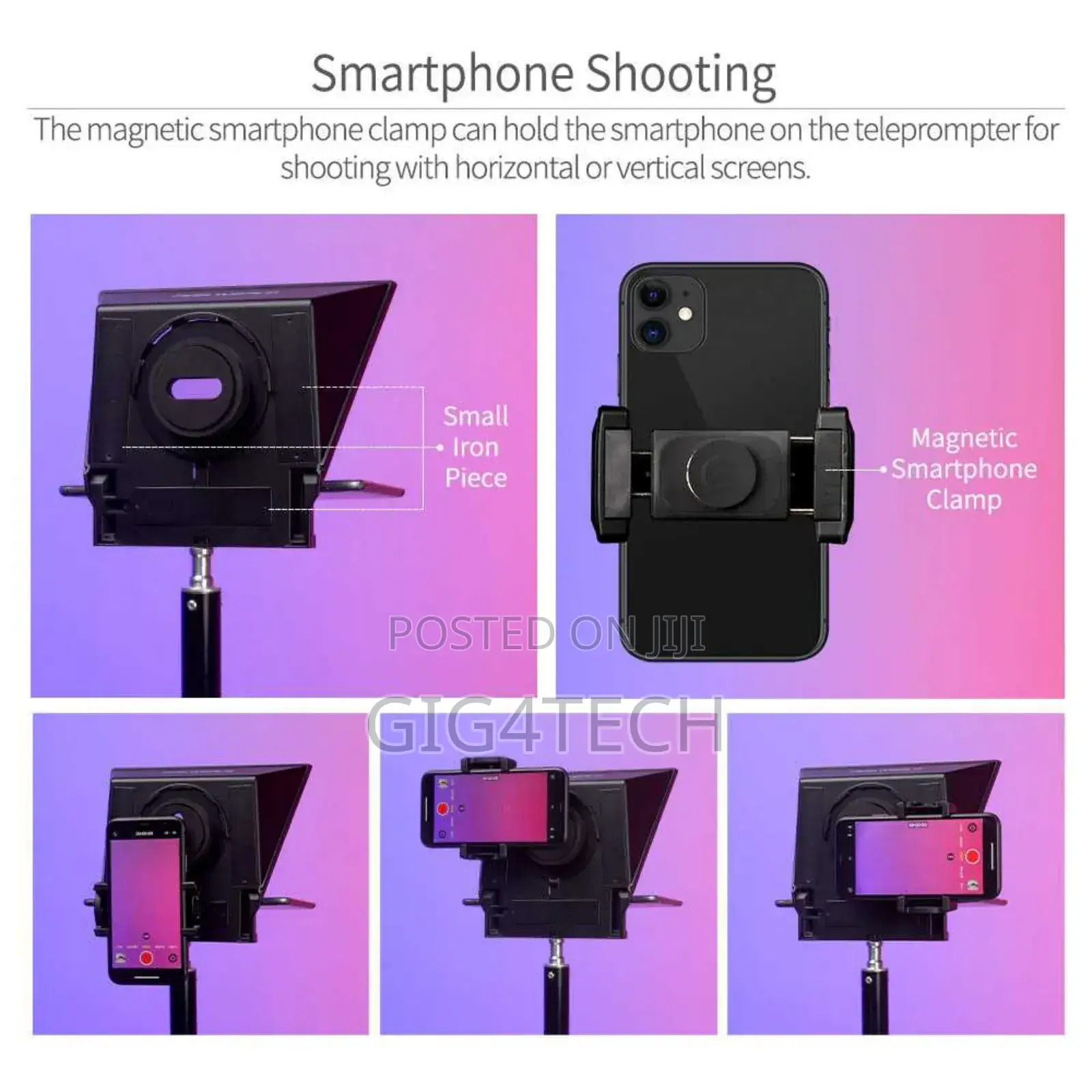 Feelworld Tp2a Portable 8" Teleprompter
