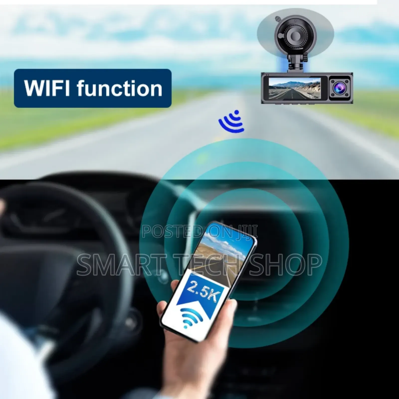 2. Tripple Camera Dashcam
