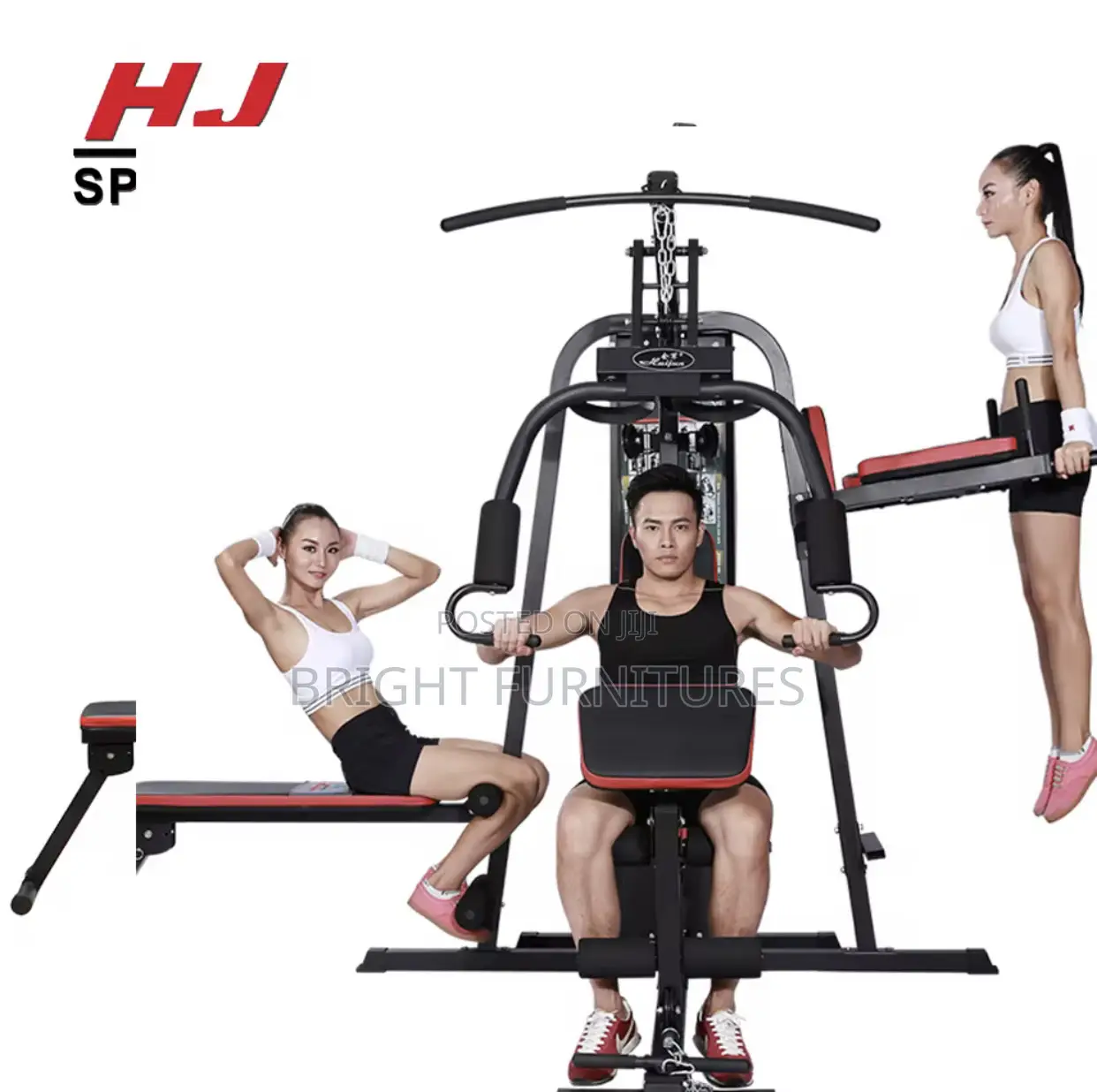 Multi Station Full Body Workout Machine