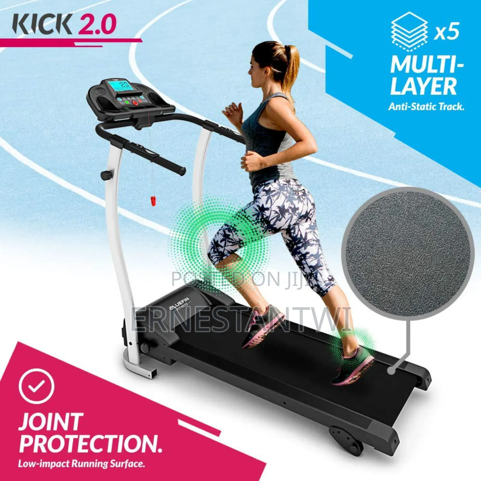 Foldable Treadmill From Bluefin Fitness, UK
