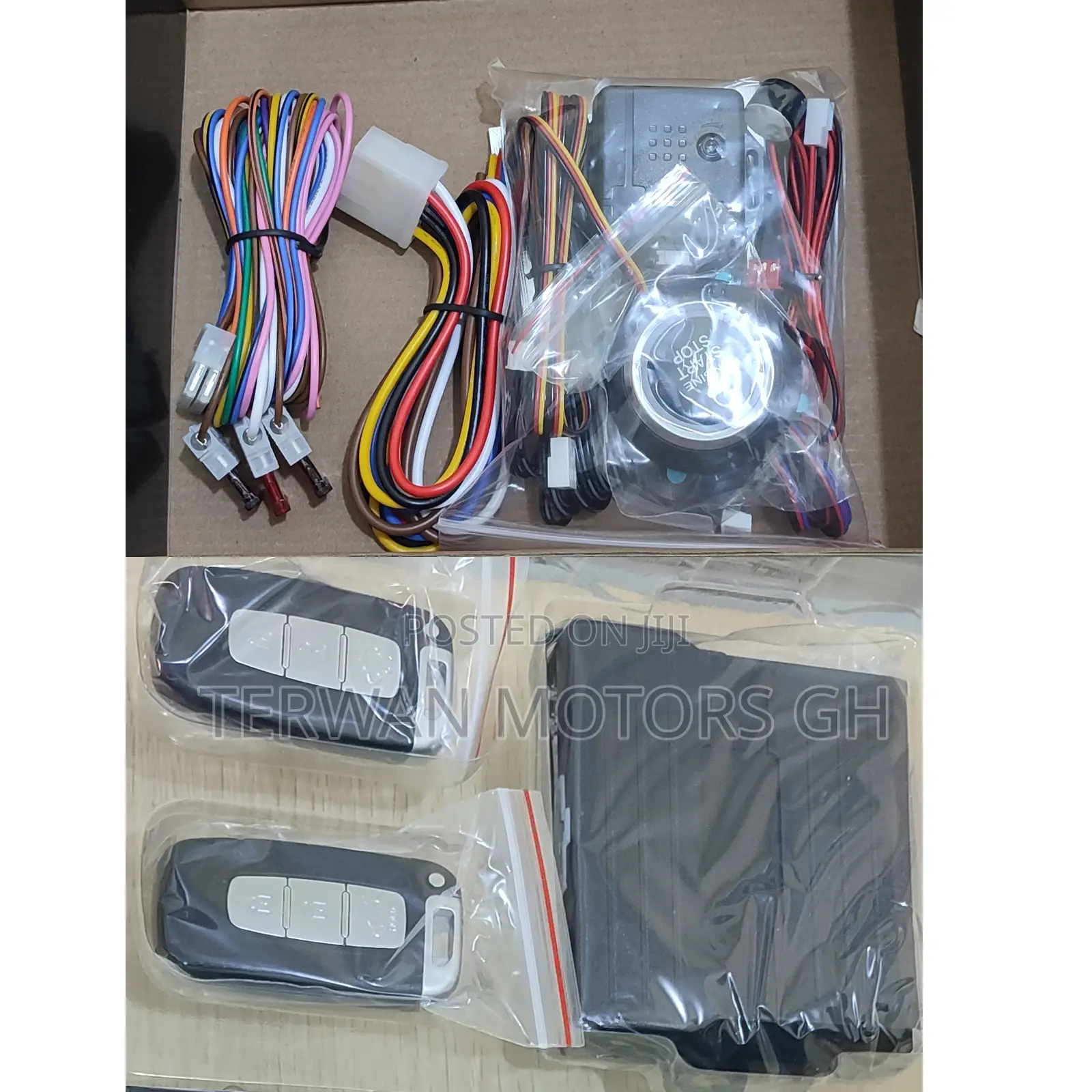 New Car Push to Start System (With Alarm)