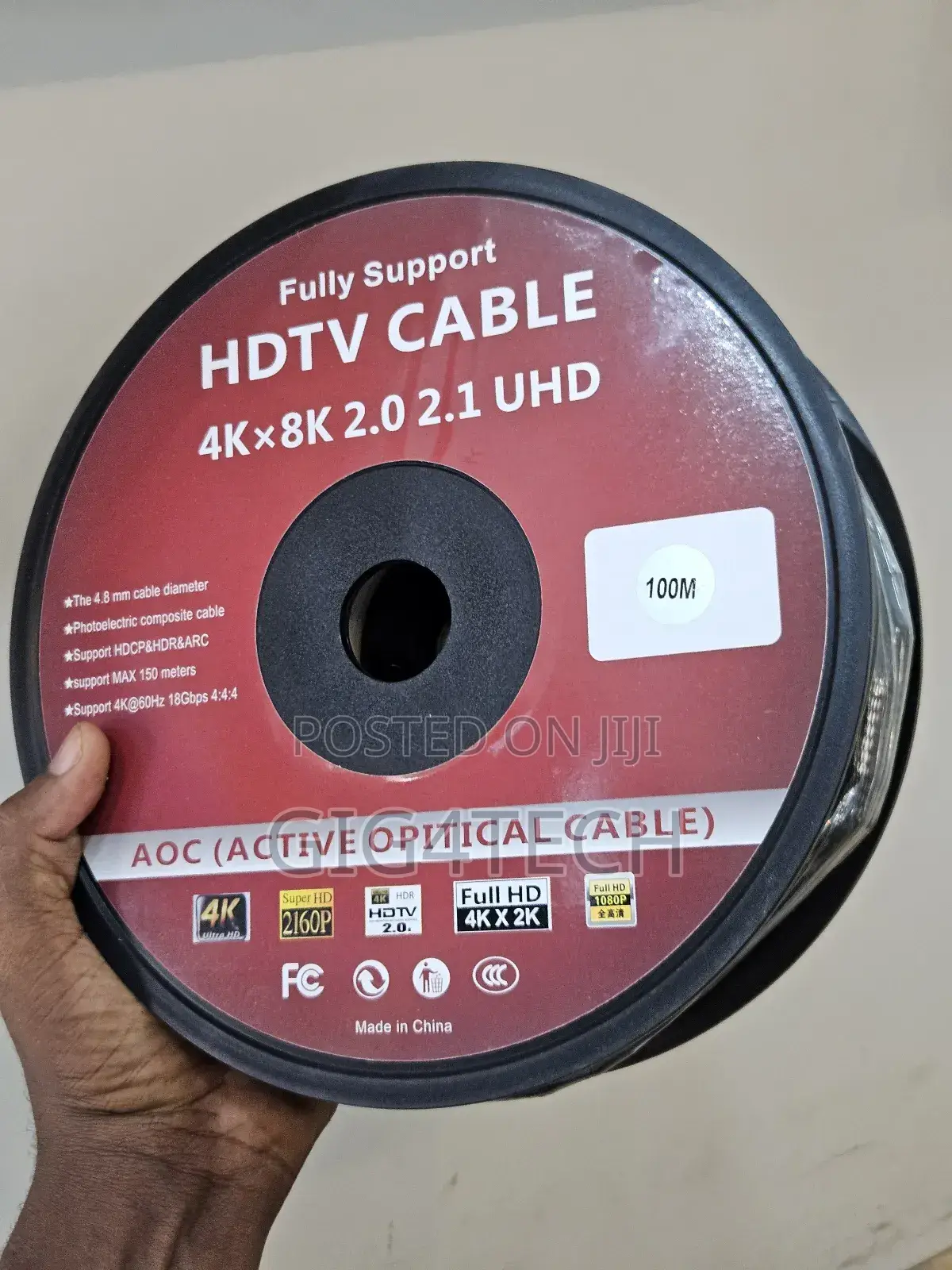 Fibre Optical Hdmi Cable 100m (Aoc)