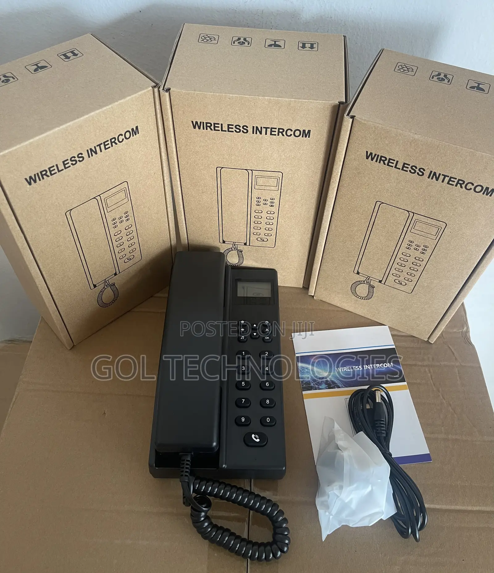 Telephone Wireless Intercome With Screen Up to 1000m