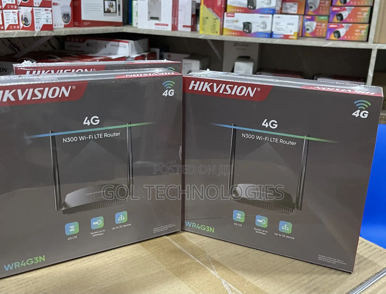 4g Universal Sim Router Hikvision N300 Wifi Lte Router