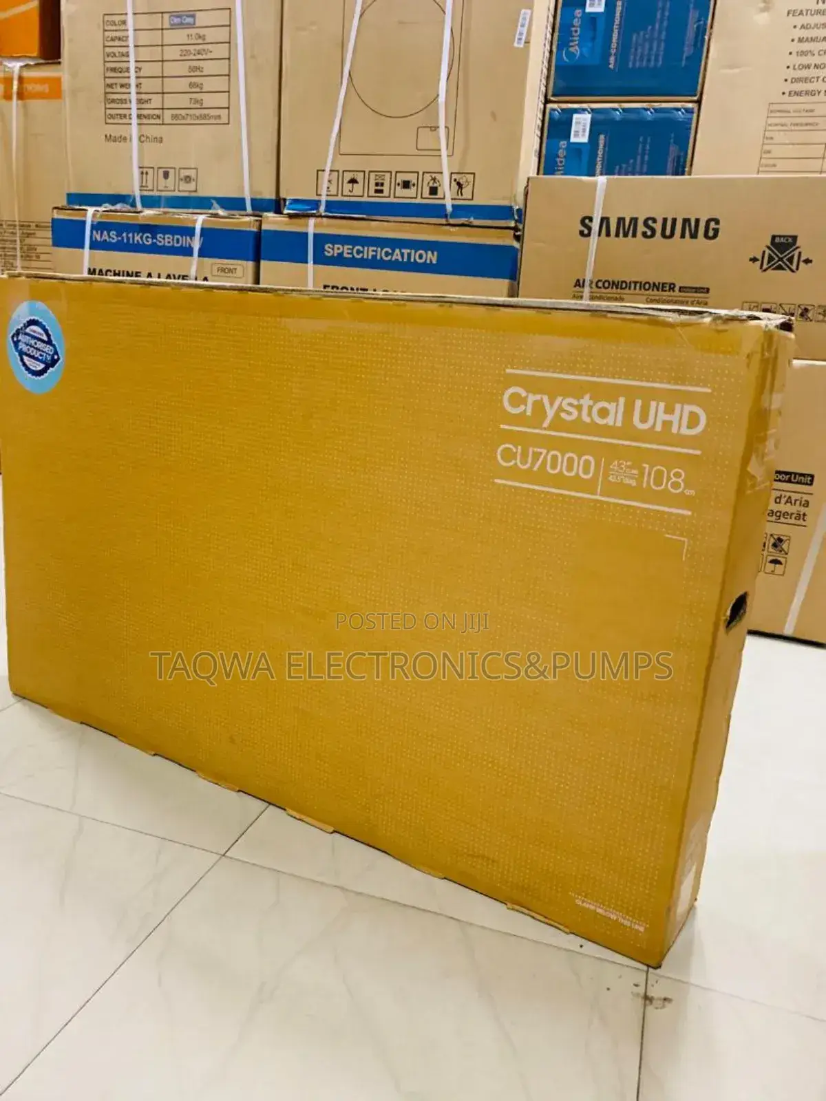 Brand :Samsung Crystal Uhd 43inch Smart Tv