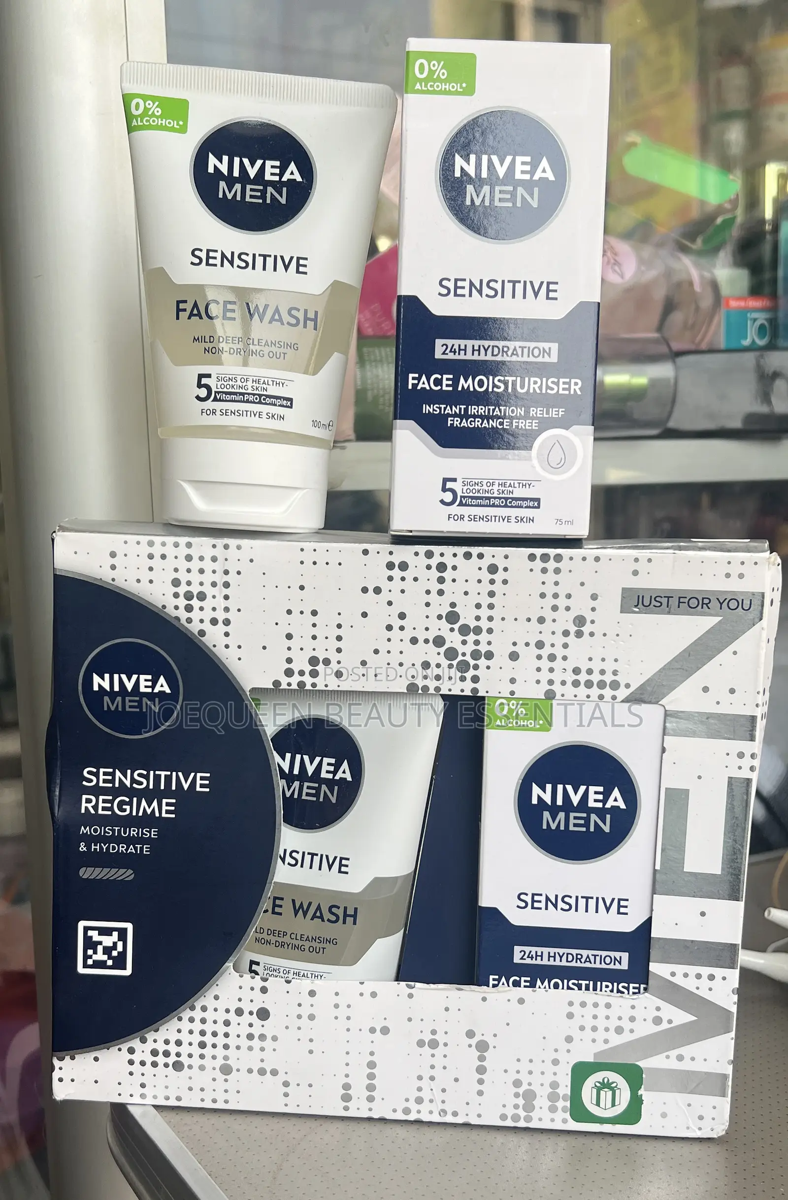 Nivea Men Sensitive Regime Set