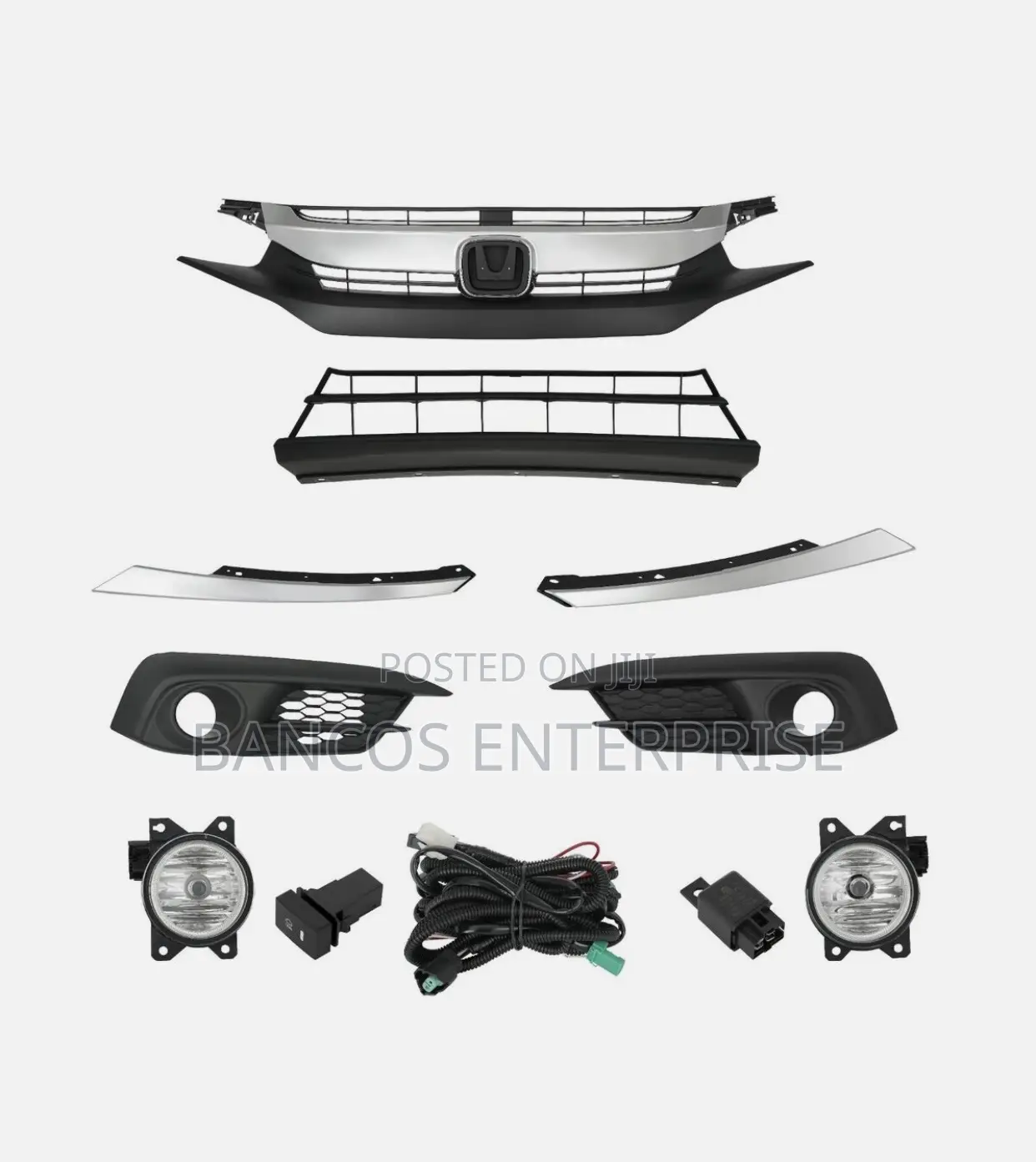Honda Civic 2016-2018 Front Grille Complete