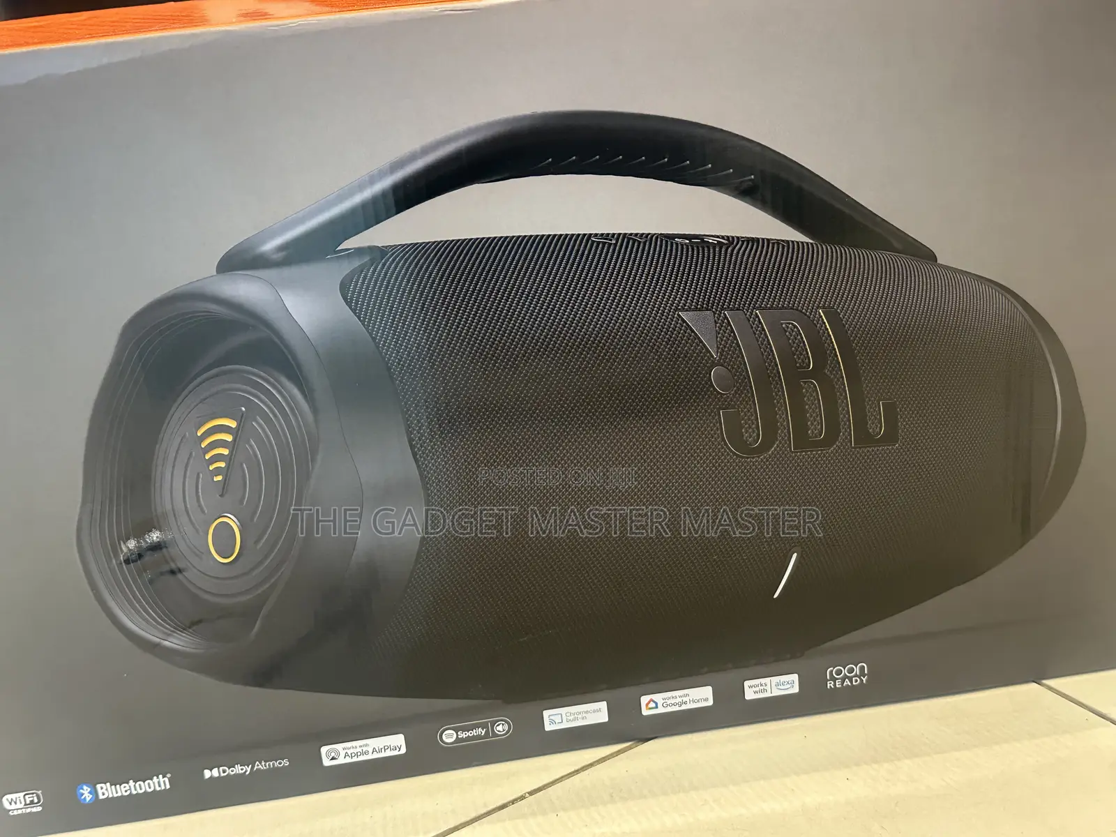 JBL Boombox 3 Wifi Wireless Bluetooth Streaming Portable