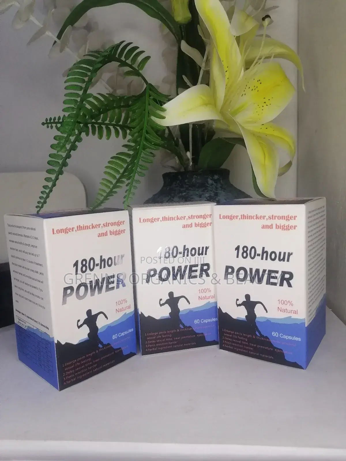 180 Hour Power 3 Pieces Original Offer