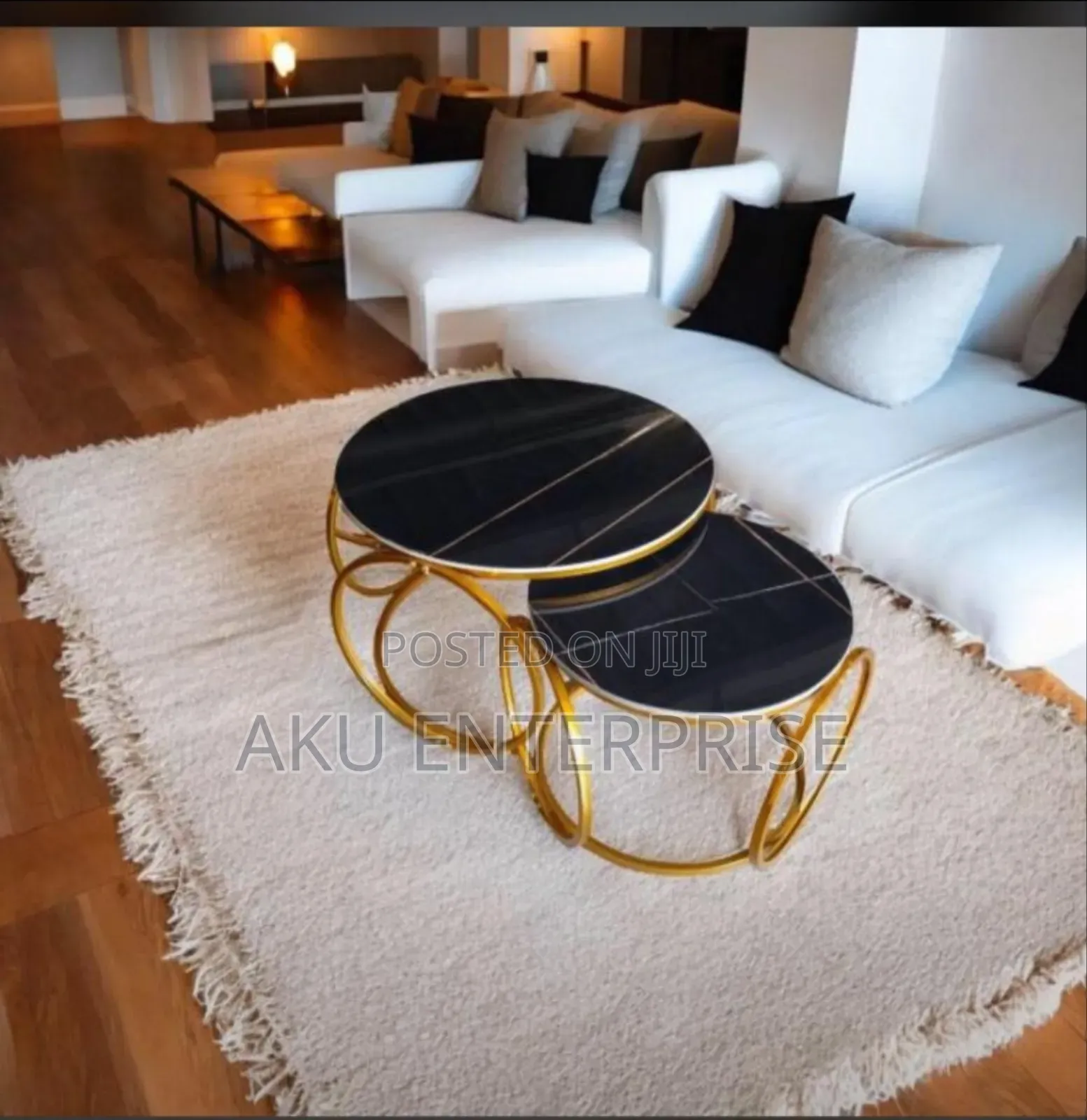 2 in 1 Marble Centre Table