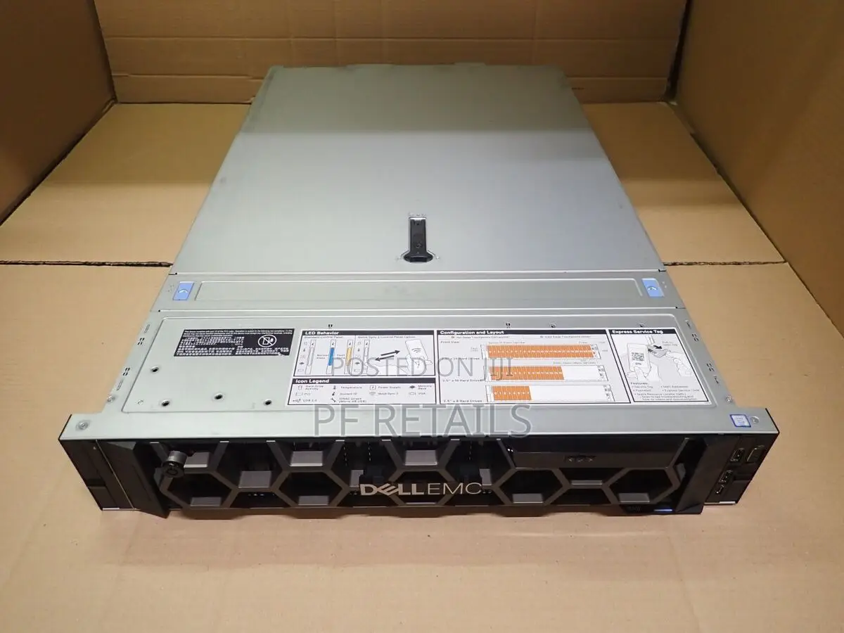 New Server Dell PowerEdge R740 32GB Intel Xeon SSHD+SSD 1T