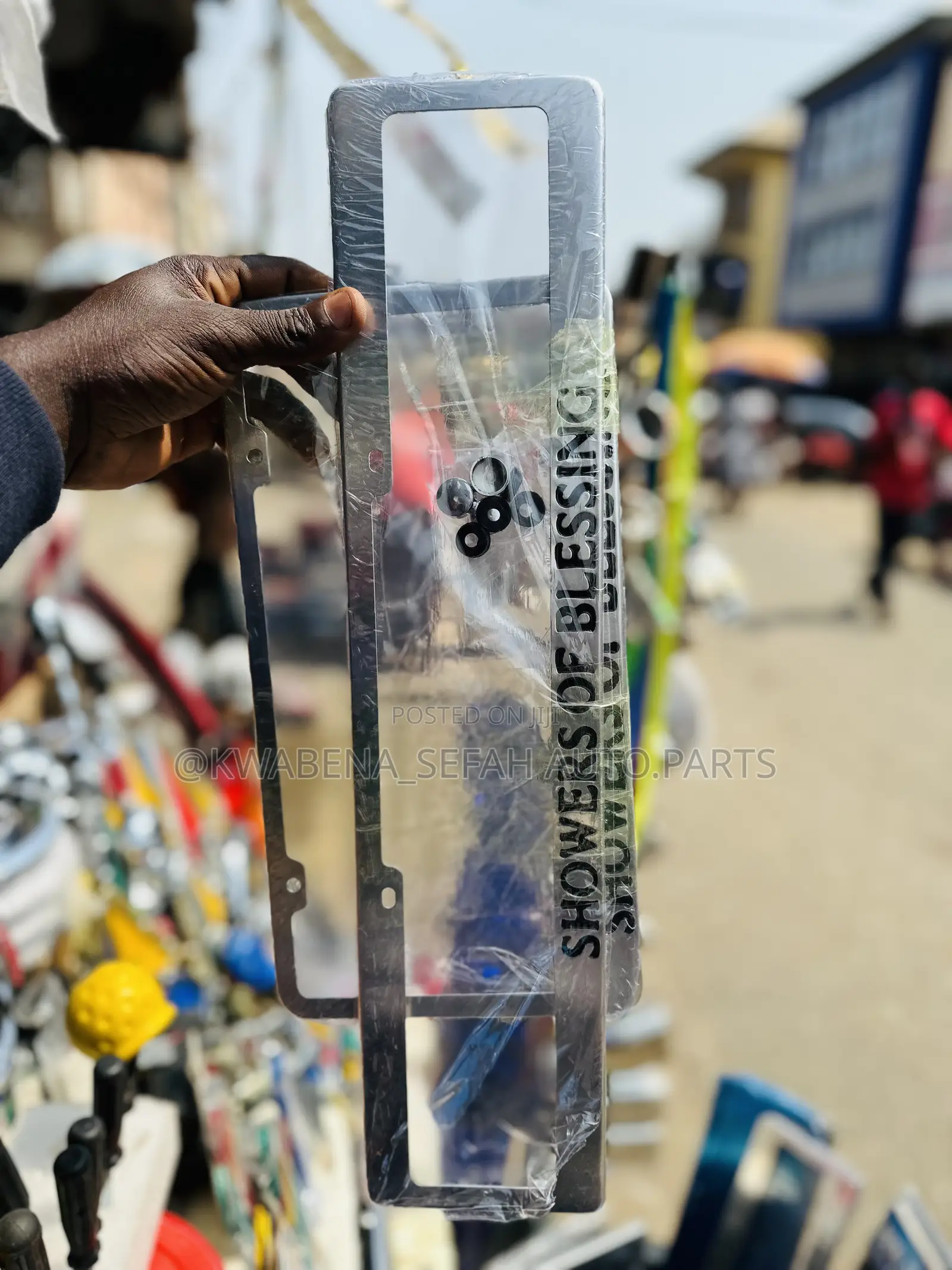 Original Number Plate Protector Available for All Cars