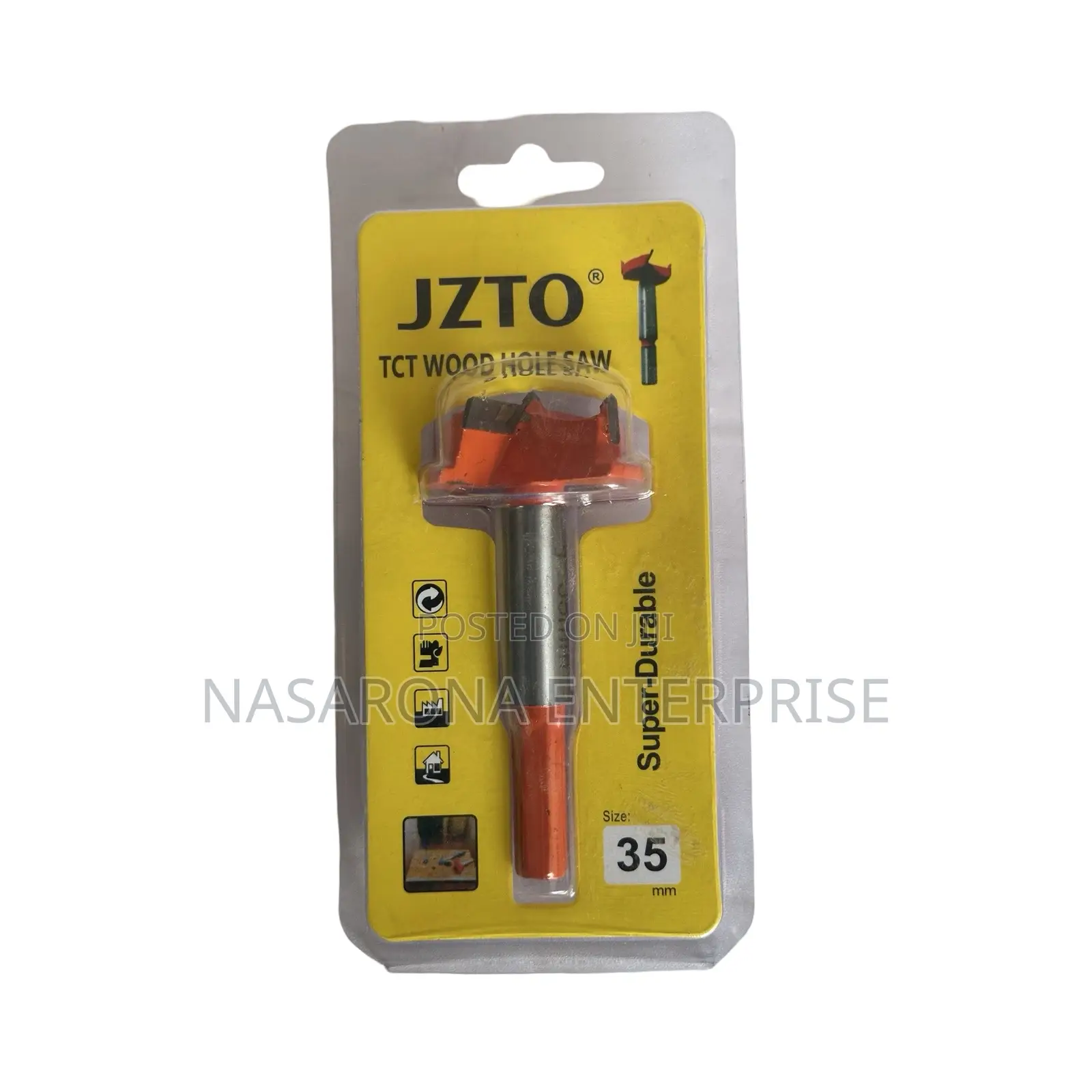 TCT Wood Hole Saw 35mm Cabinet Bits