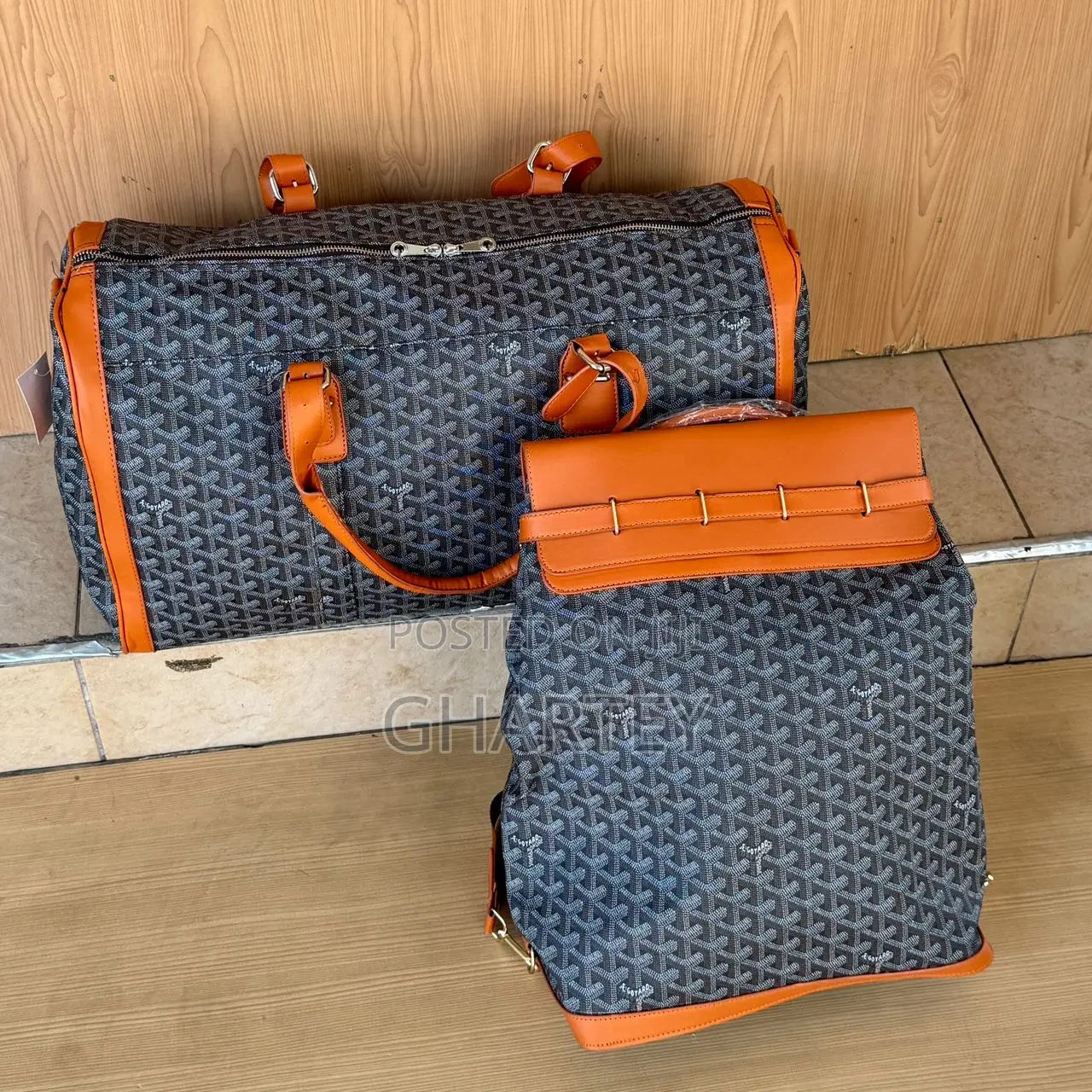 Travel Set, Goyard Luxury Fashion Travel Set