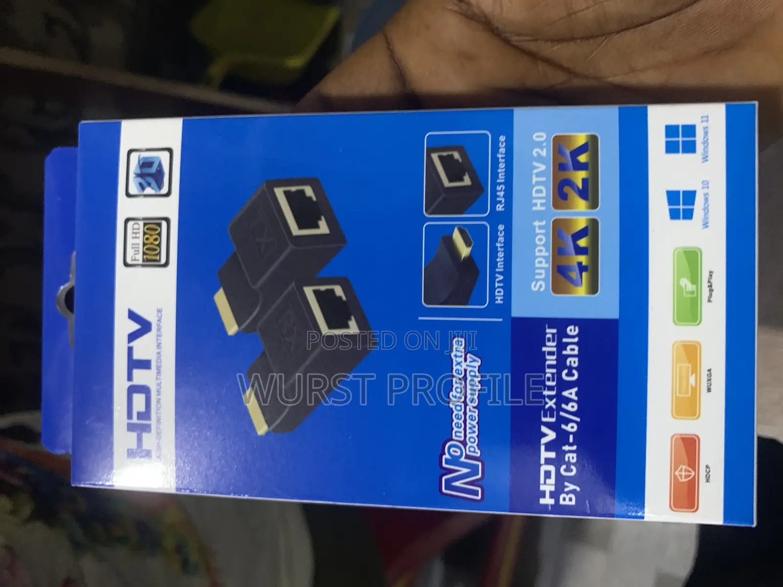 HDMI Extender by Cat/6e