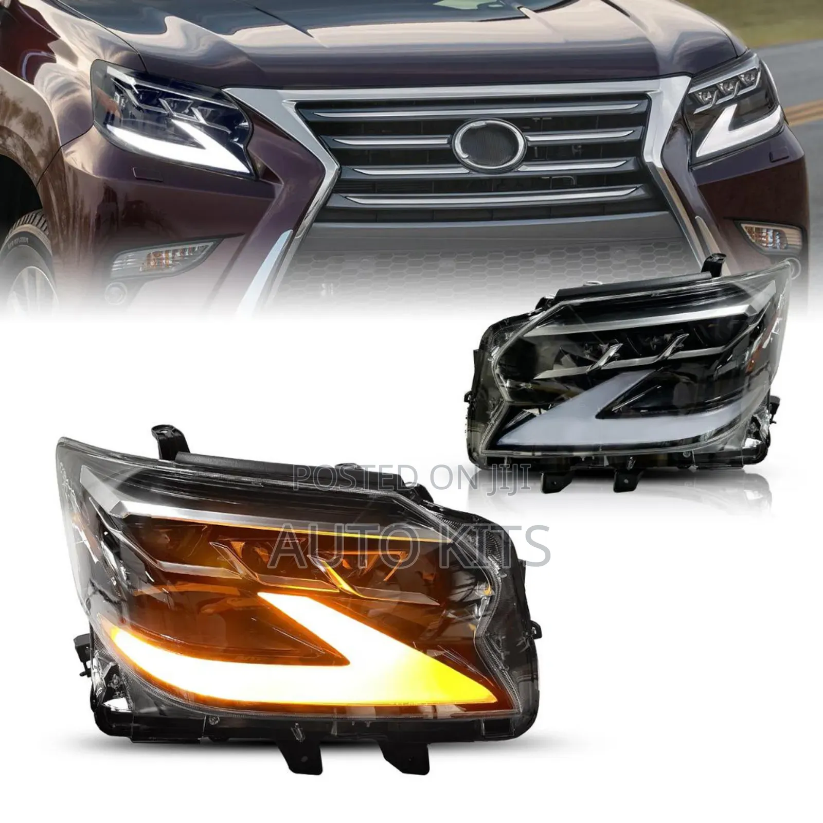 Lexus Gx460 2014-23 Fully Led Headlamp