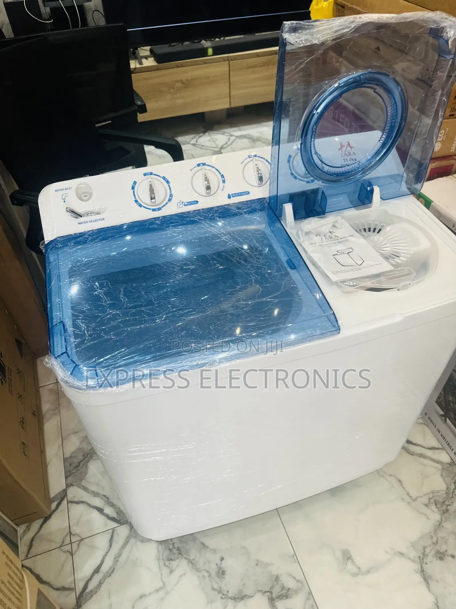 Semi Automatic Wm Topload Zara 11kg Twintub