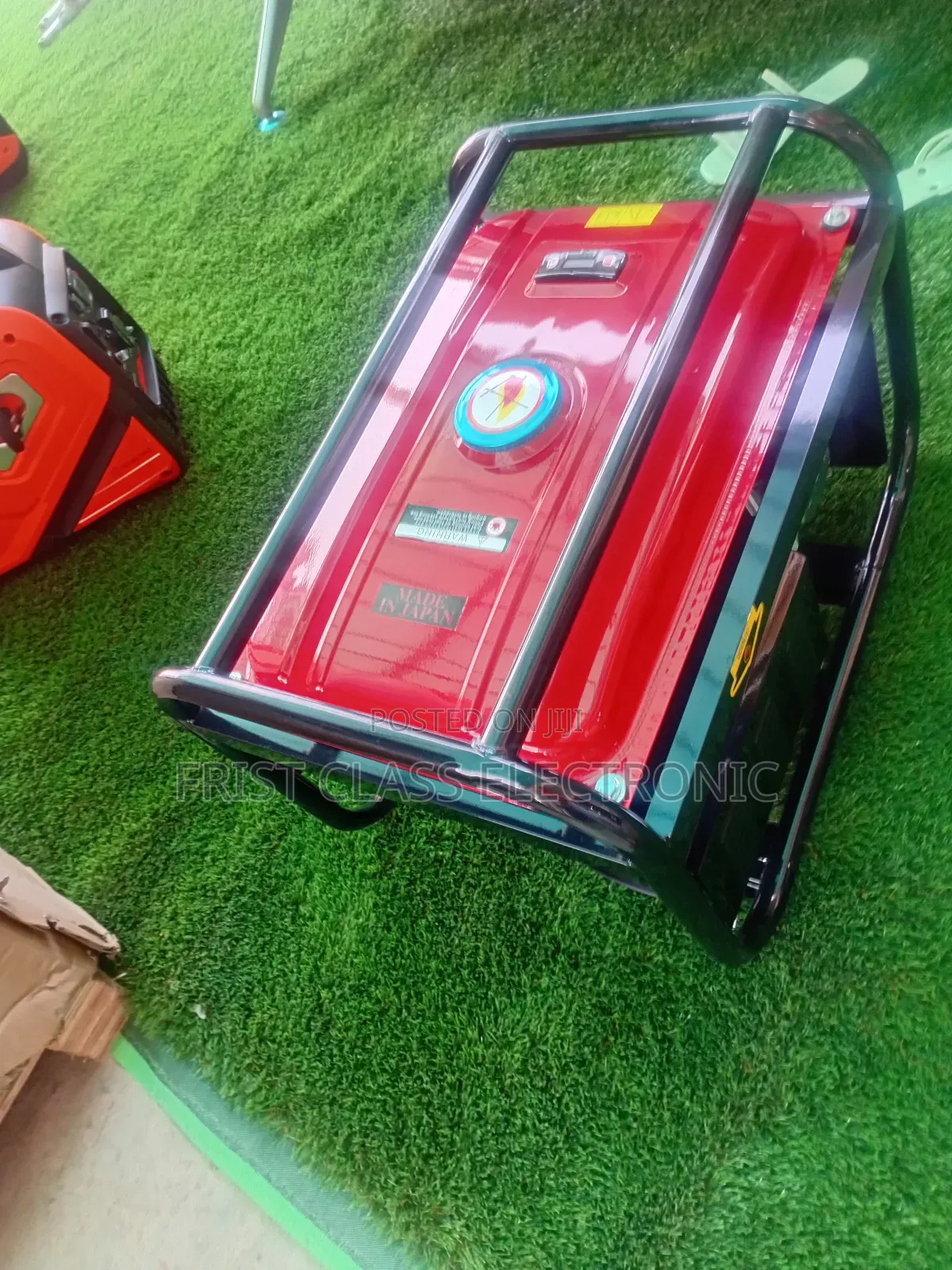 Black and Red Generator Generator