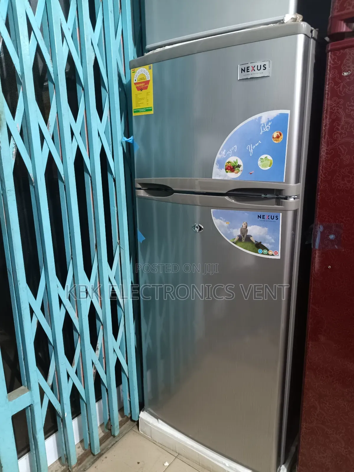 Nexu 120ltr Double Door Refrigerator