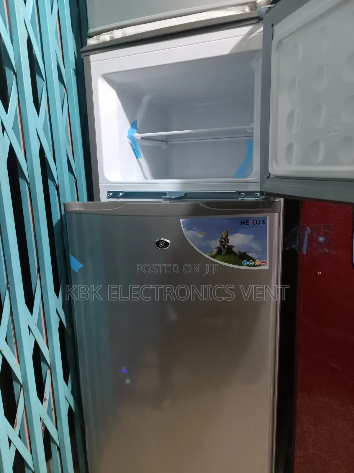 Nexu 120ltr Double Door Refrigerator