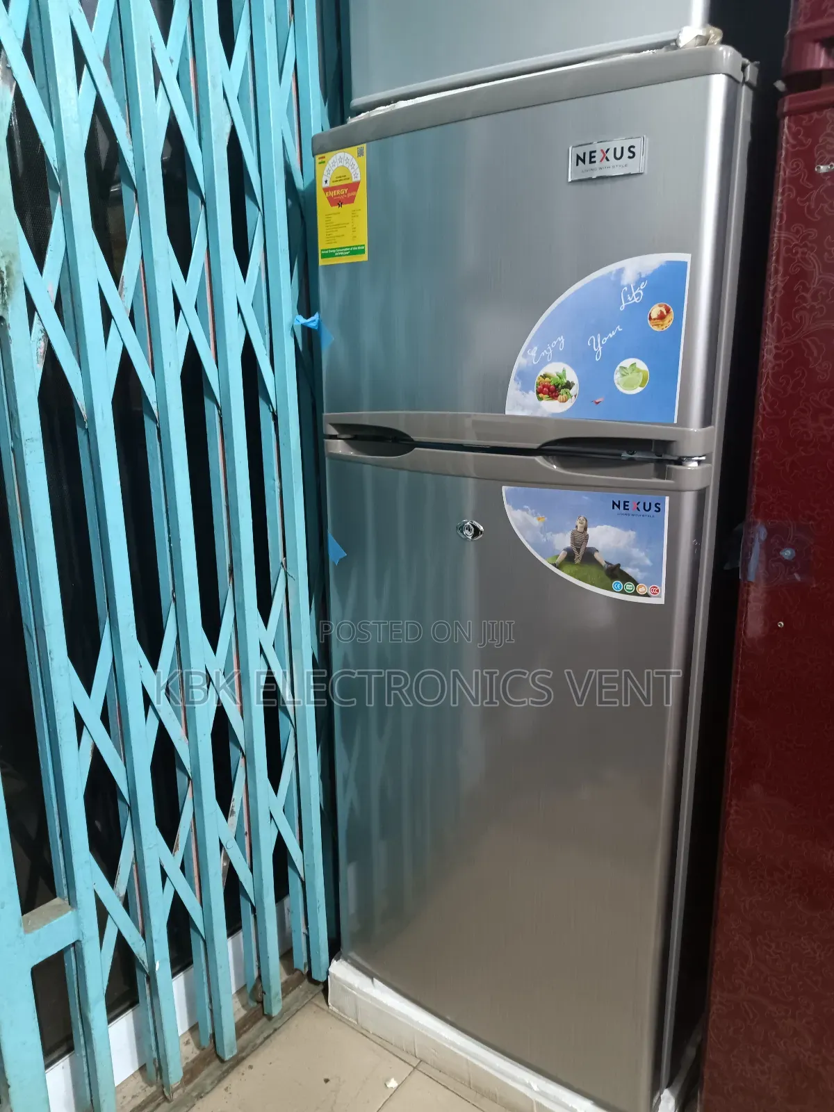 Nexu 120ltr Double Door Refrigerator