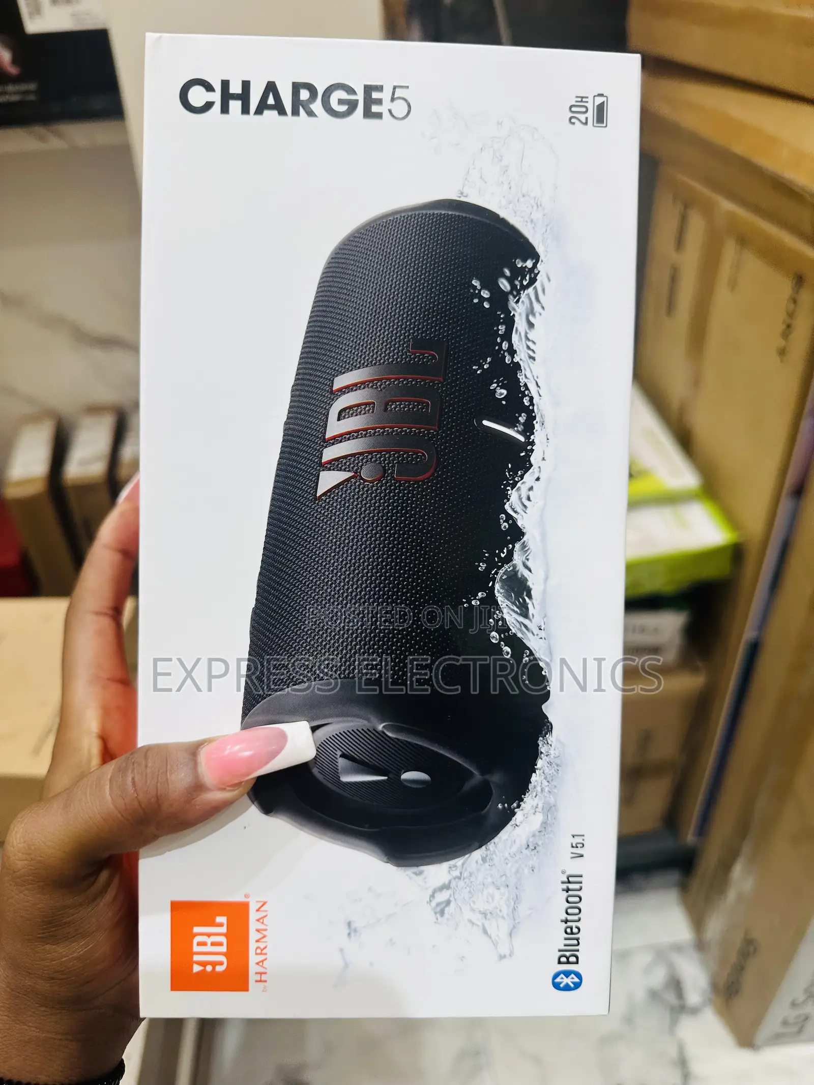 Feel the Vibes With Charge 5 Bluetooth Speaker