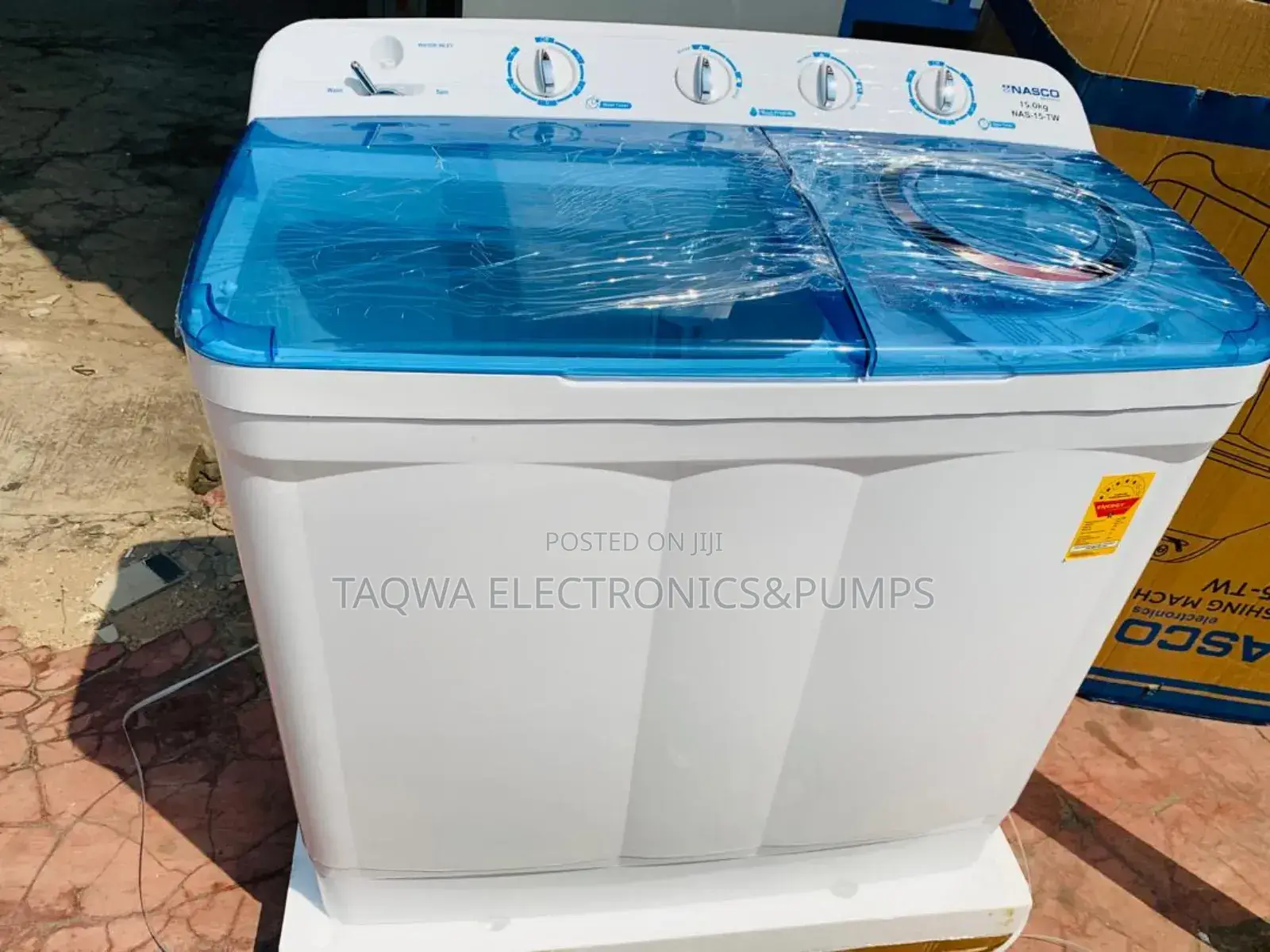 Hygienic Nasco 15kg Semi Automatic Washing Machine
