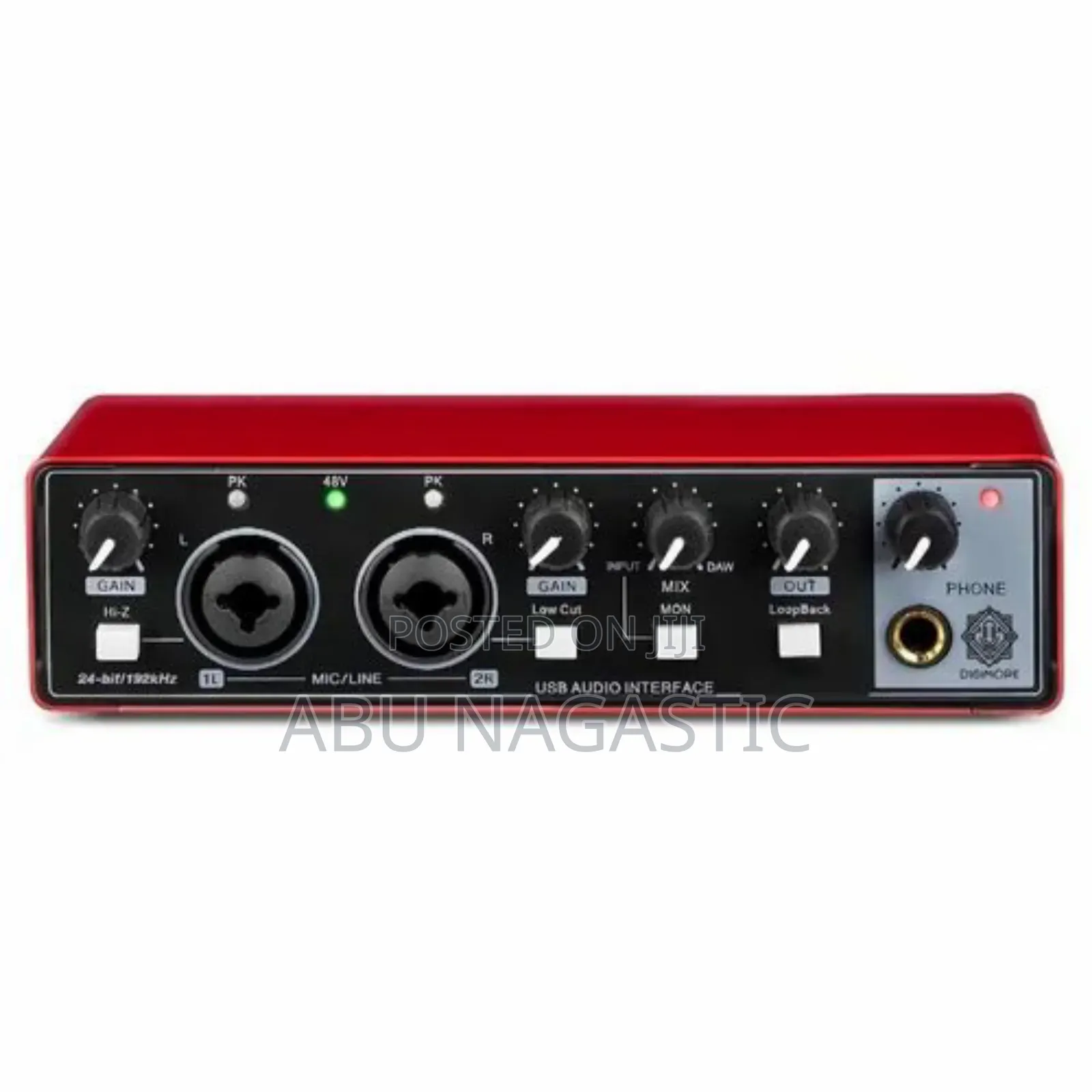 Audio Interface Sound Card For Recording