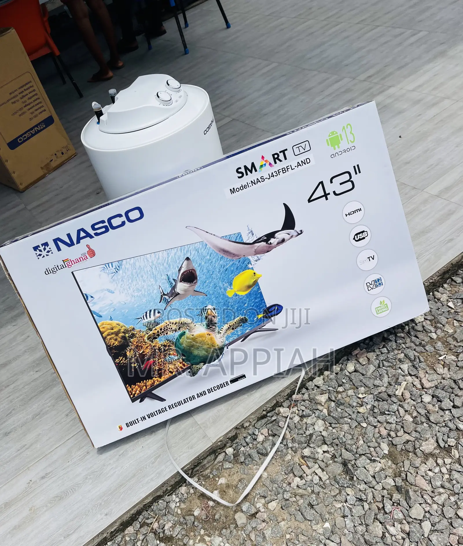 Purchase Unique Nasco 43” Led Digital Satellite Smart Tv