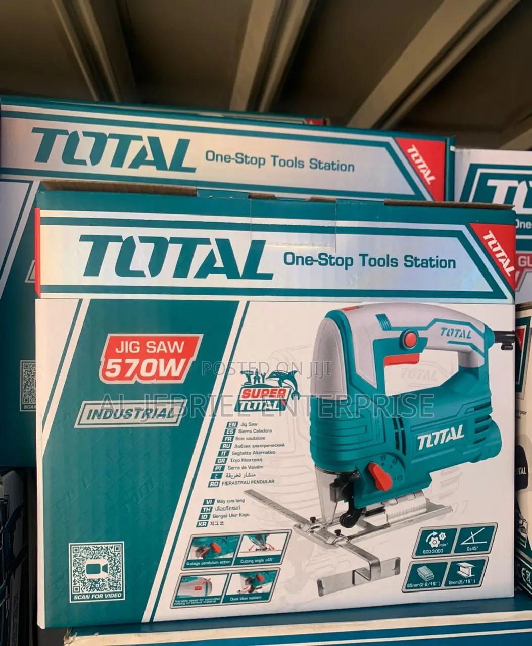Total 570 Watts Professional Jigsaw