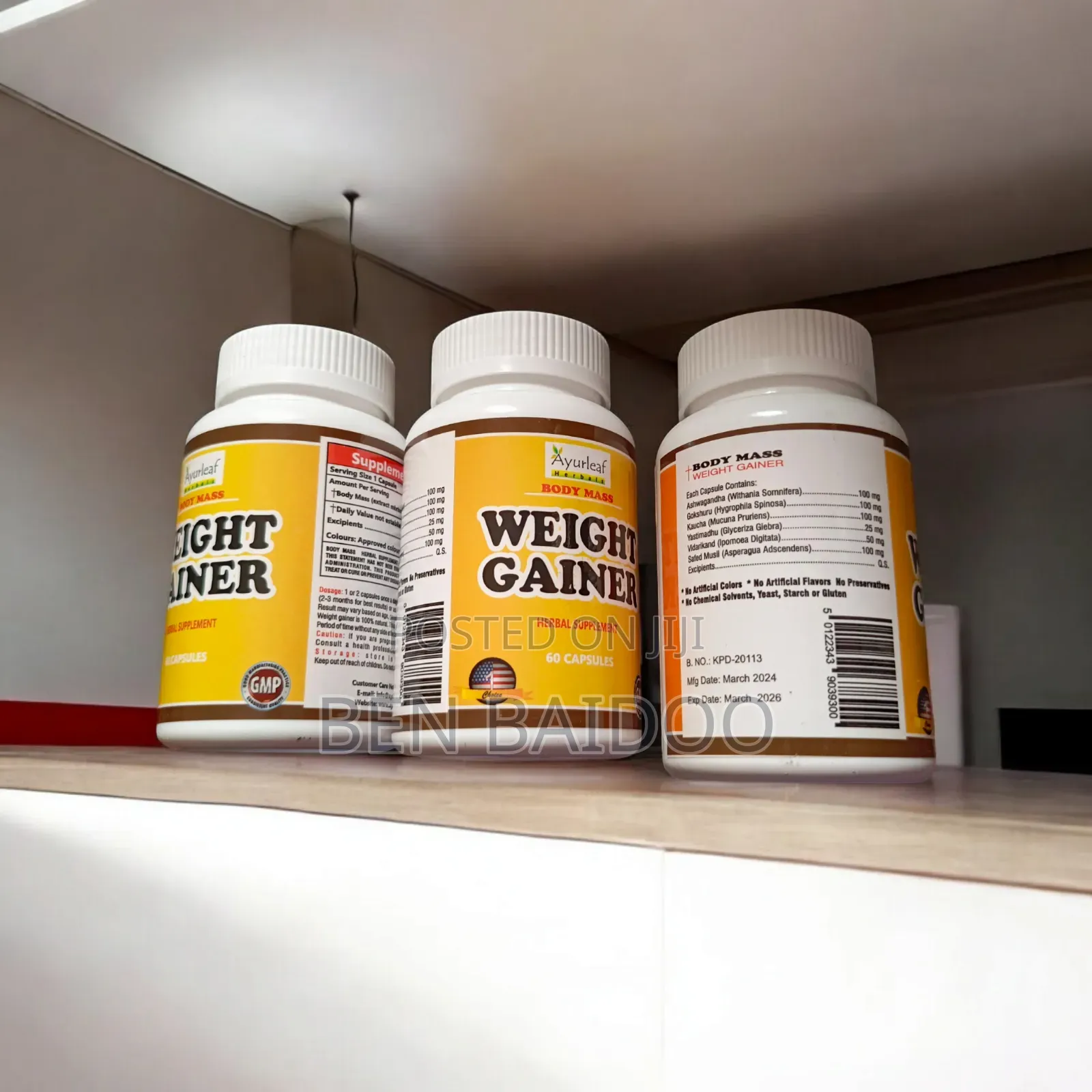 Weight Gainer Supplement (No Artificial Flavor)