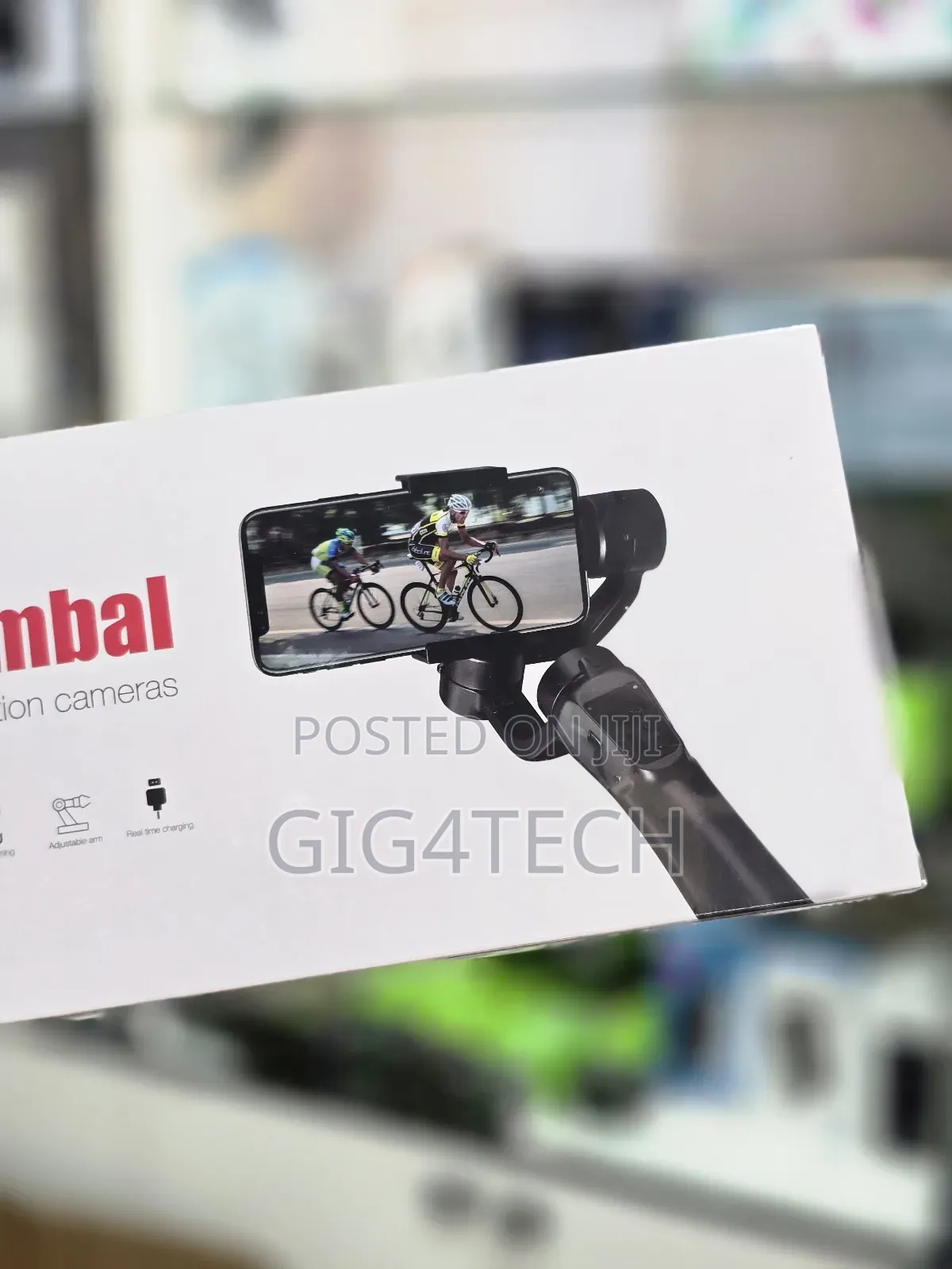 Handheld 3-Axis Gimbal Stabilizer F6 With Tripod