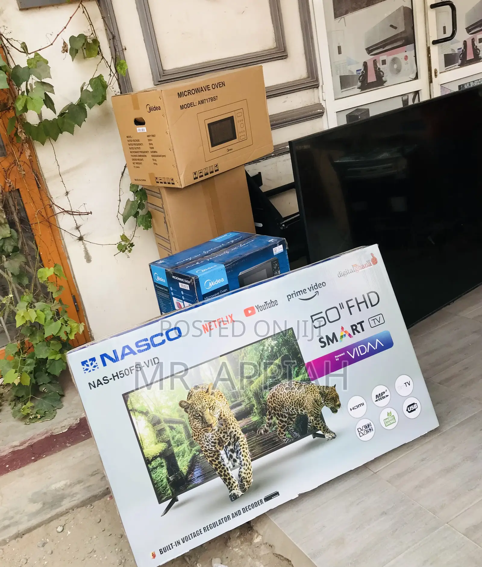 Unique Nasco 50” Led Digital Satellite Smart Television
