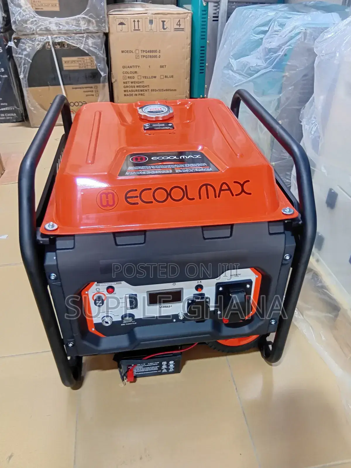 15.0kvo Powerful Ecoolmax Inverter Generator Pull Start New