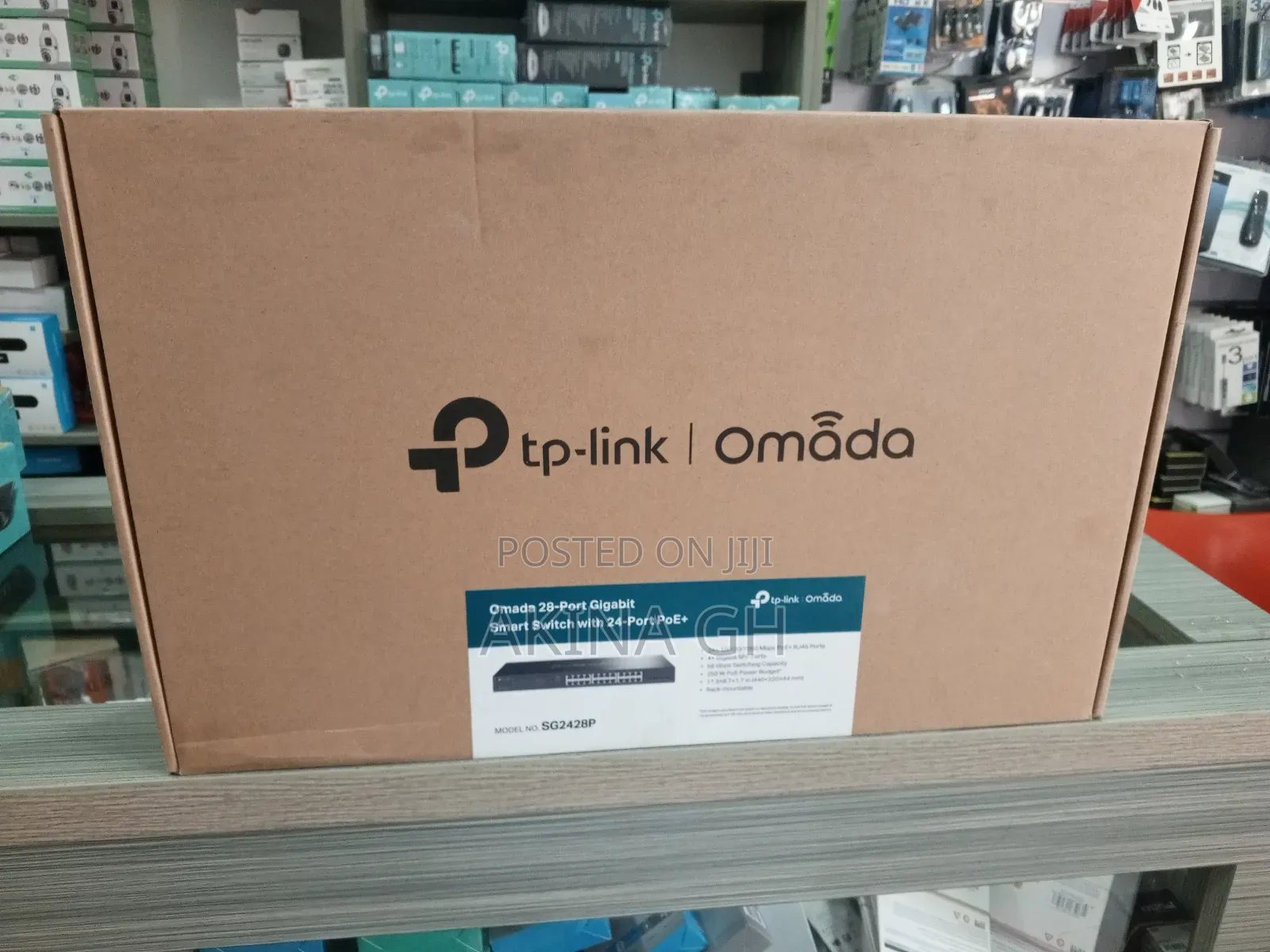Tp-Link Omada 28 Port Gigabit Smart Poe+ Switch Sg2428p