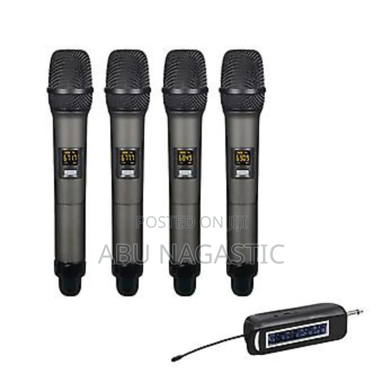 UHF Wireless Microphone 4 Channels