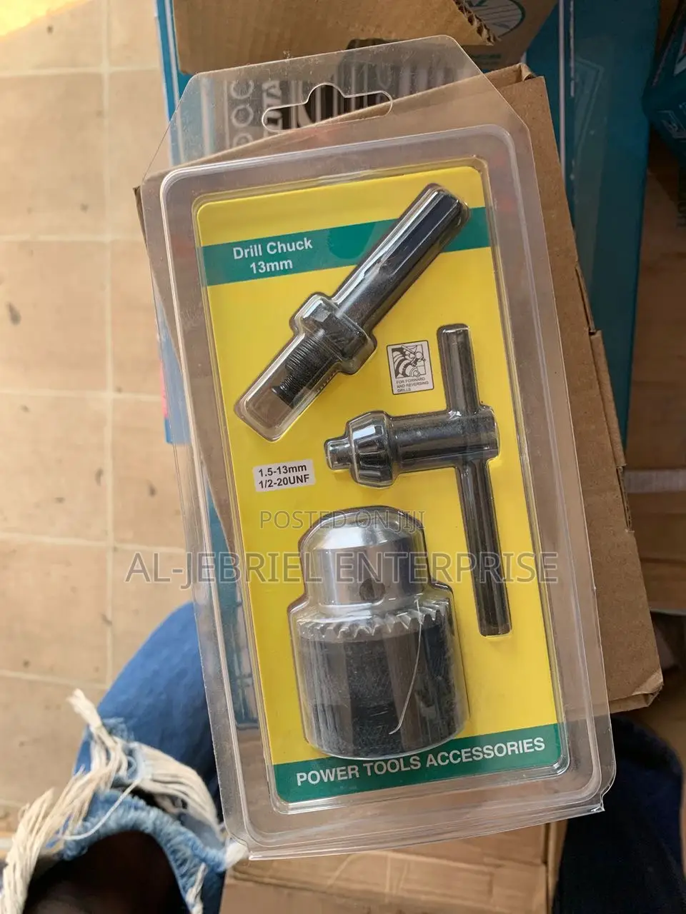Drill Chuck Adapter 13mm