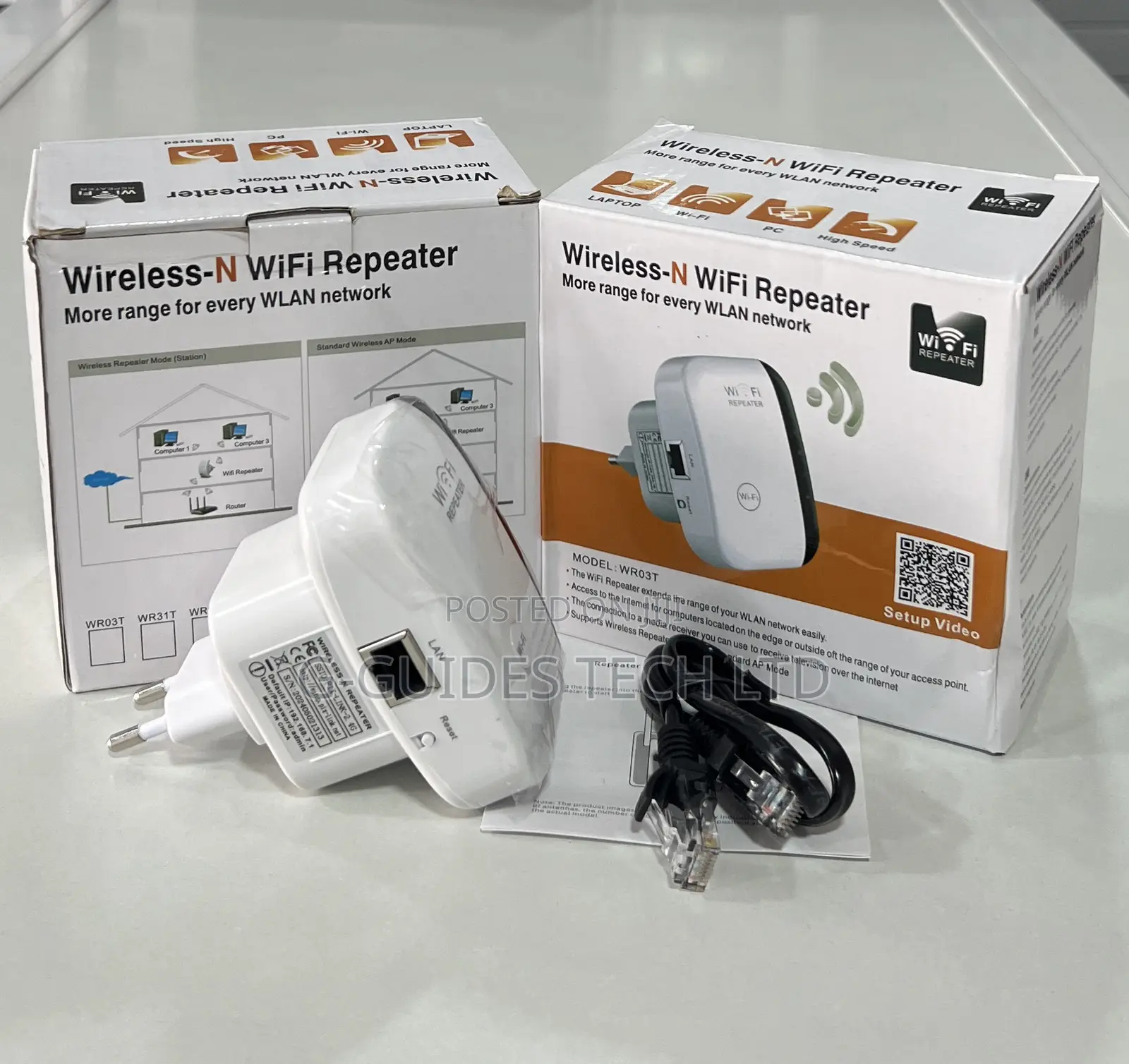 PIX-LINK 300mbps Wifi Extender Signal Booster Wifi Repeater