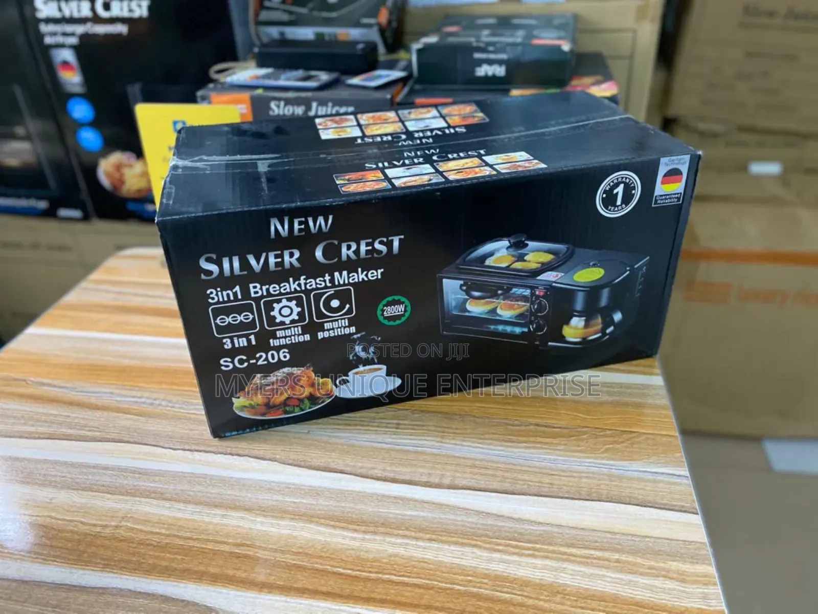 Durable Silver Crest Breakfast Machine