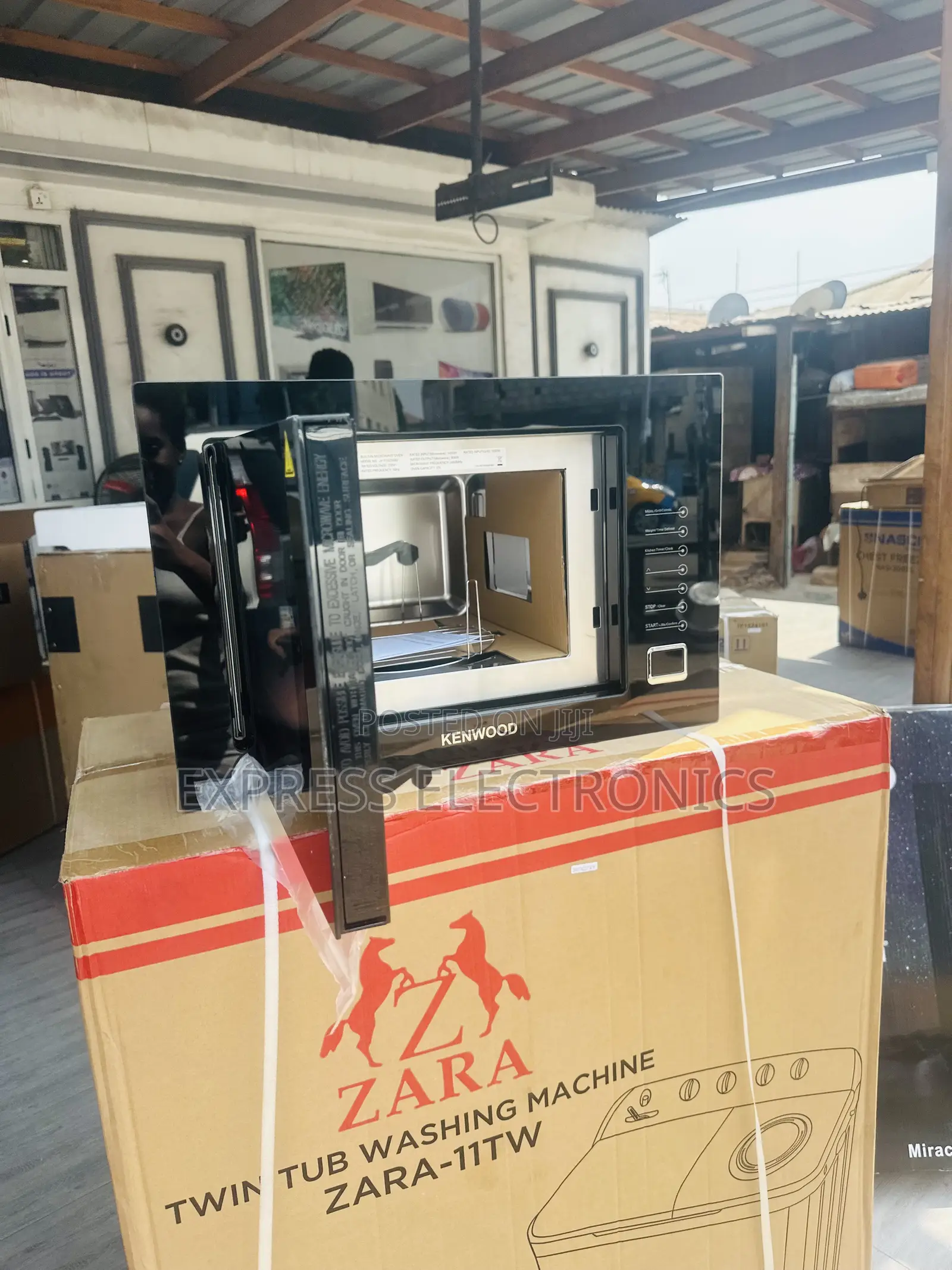 Order for the New Microwave 60cm Kenwood.