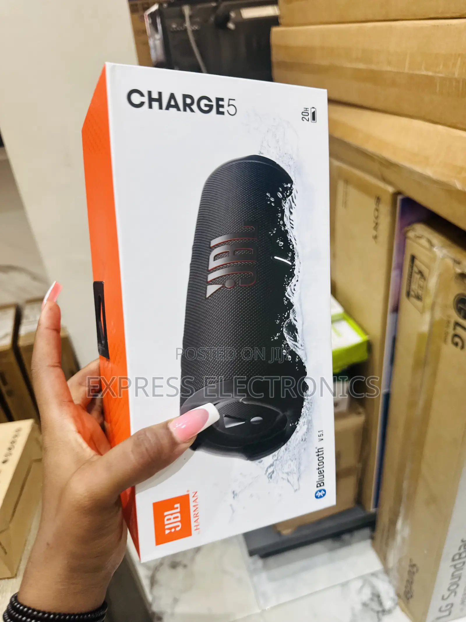 Rechargeable Battery Bluetooth Speaker Charge 5
