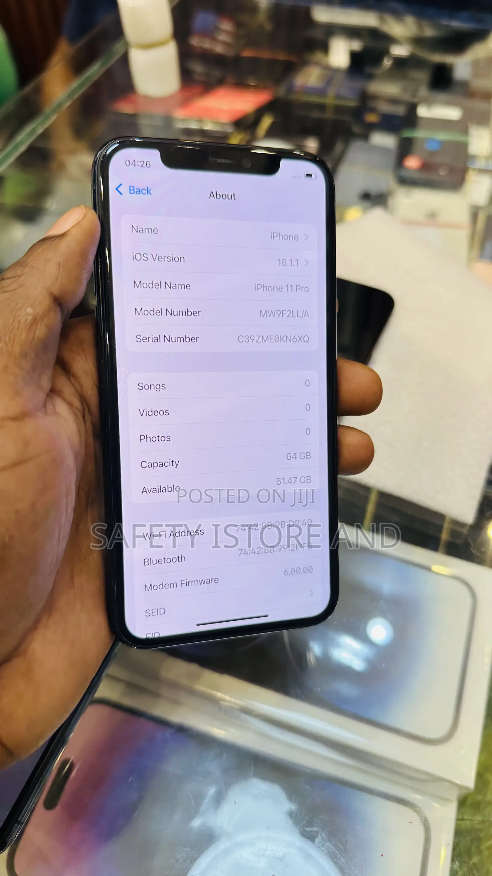New Apple iPhone 11 Pro 64 GB Gray