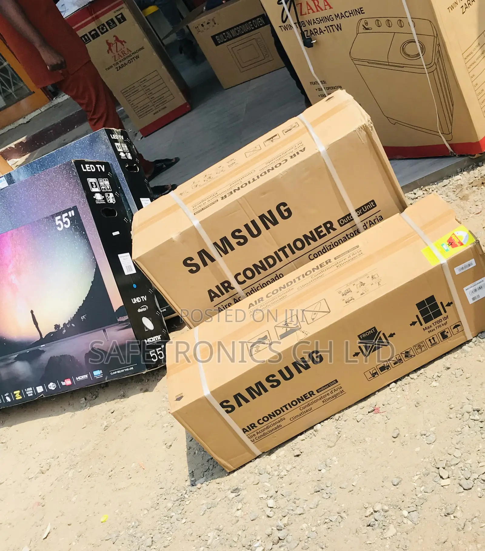 2.5 Horsepower Samsung Cool Wave White Split Gas