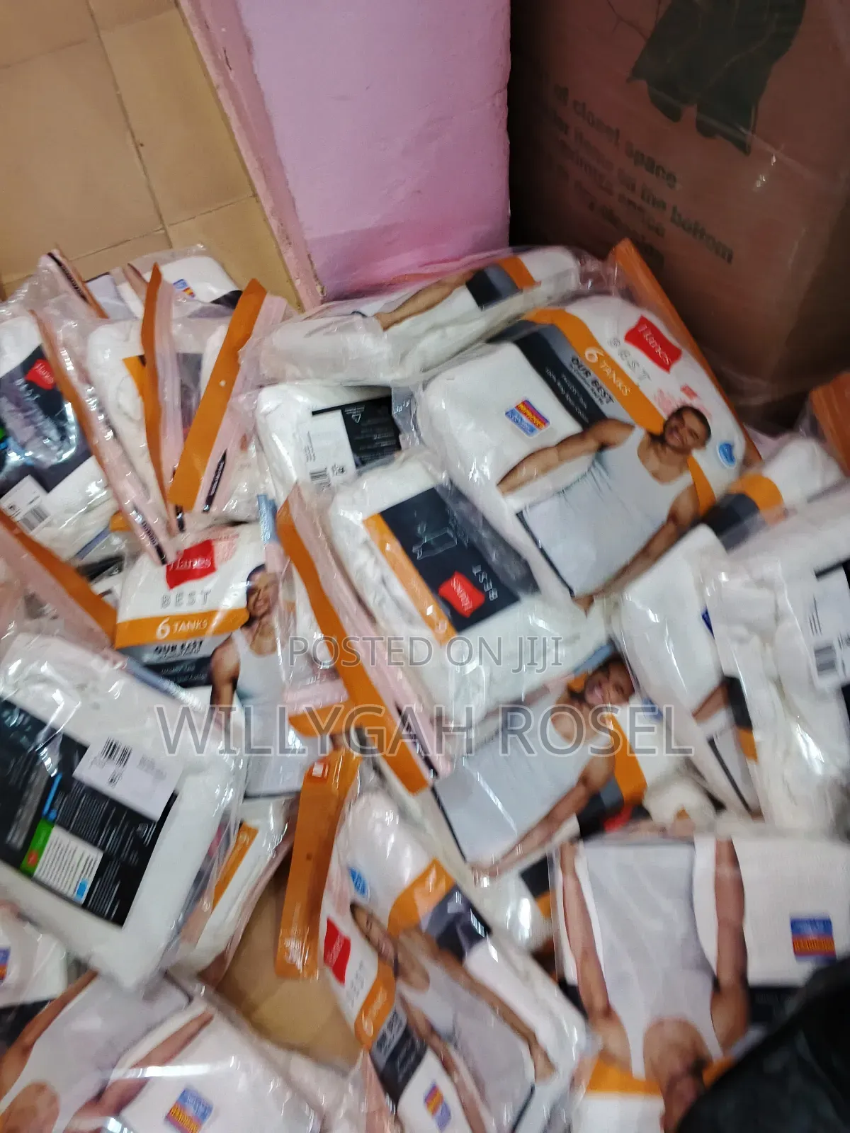 6packs Hanes Tanks