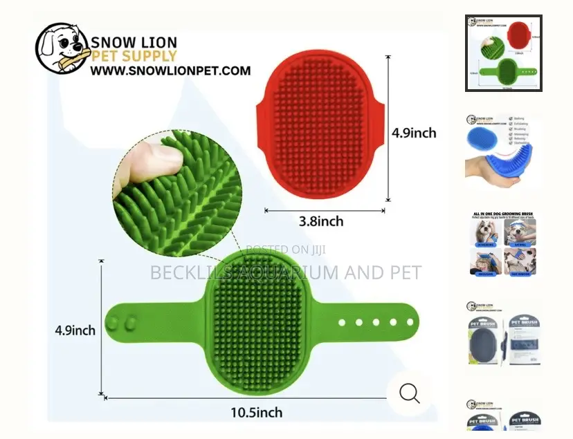 Dog Bath Brush